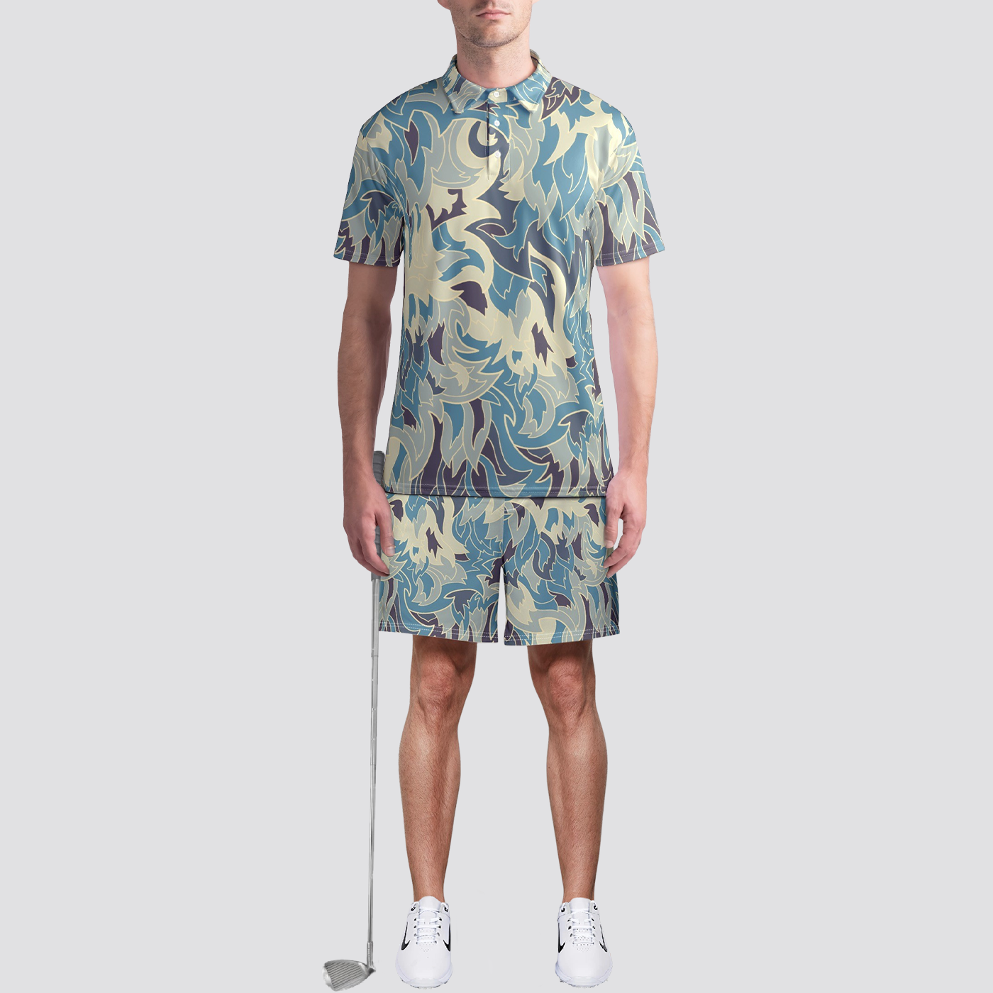 Blue Flame Golf Short