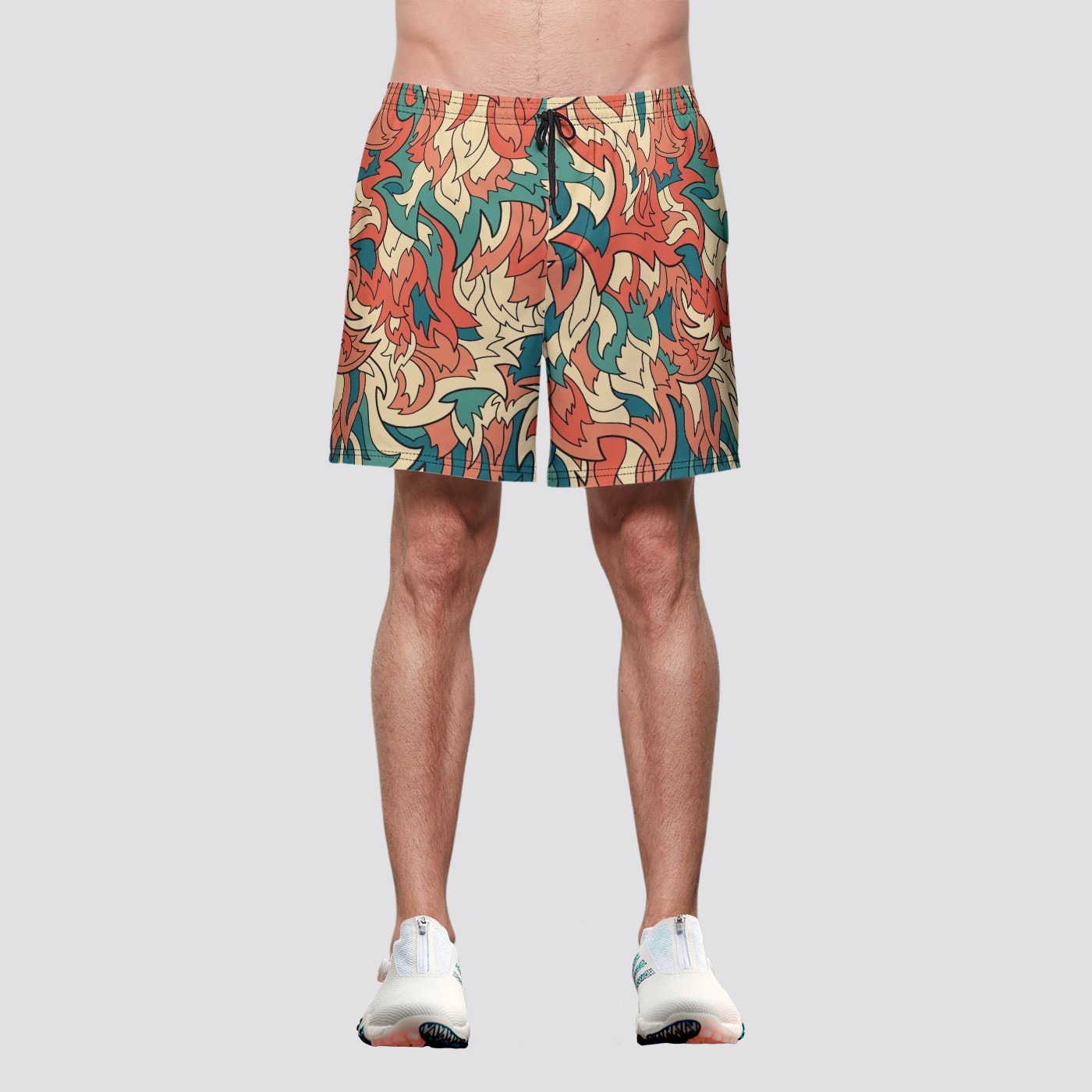 Miami Flame Golf Short