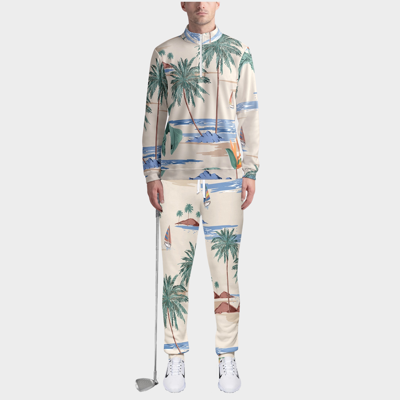 Maui Jack Golf Quarter Zip Pullover