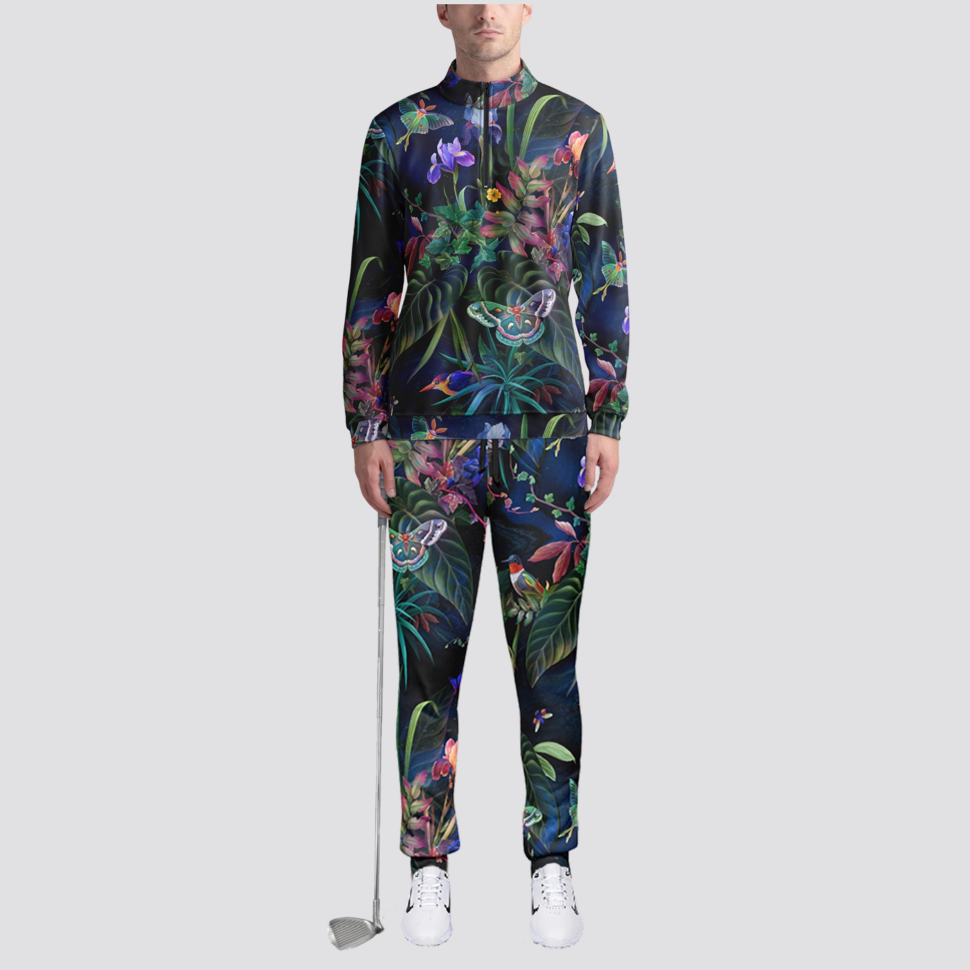 Jungle Golf Quarter Zip Pullover