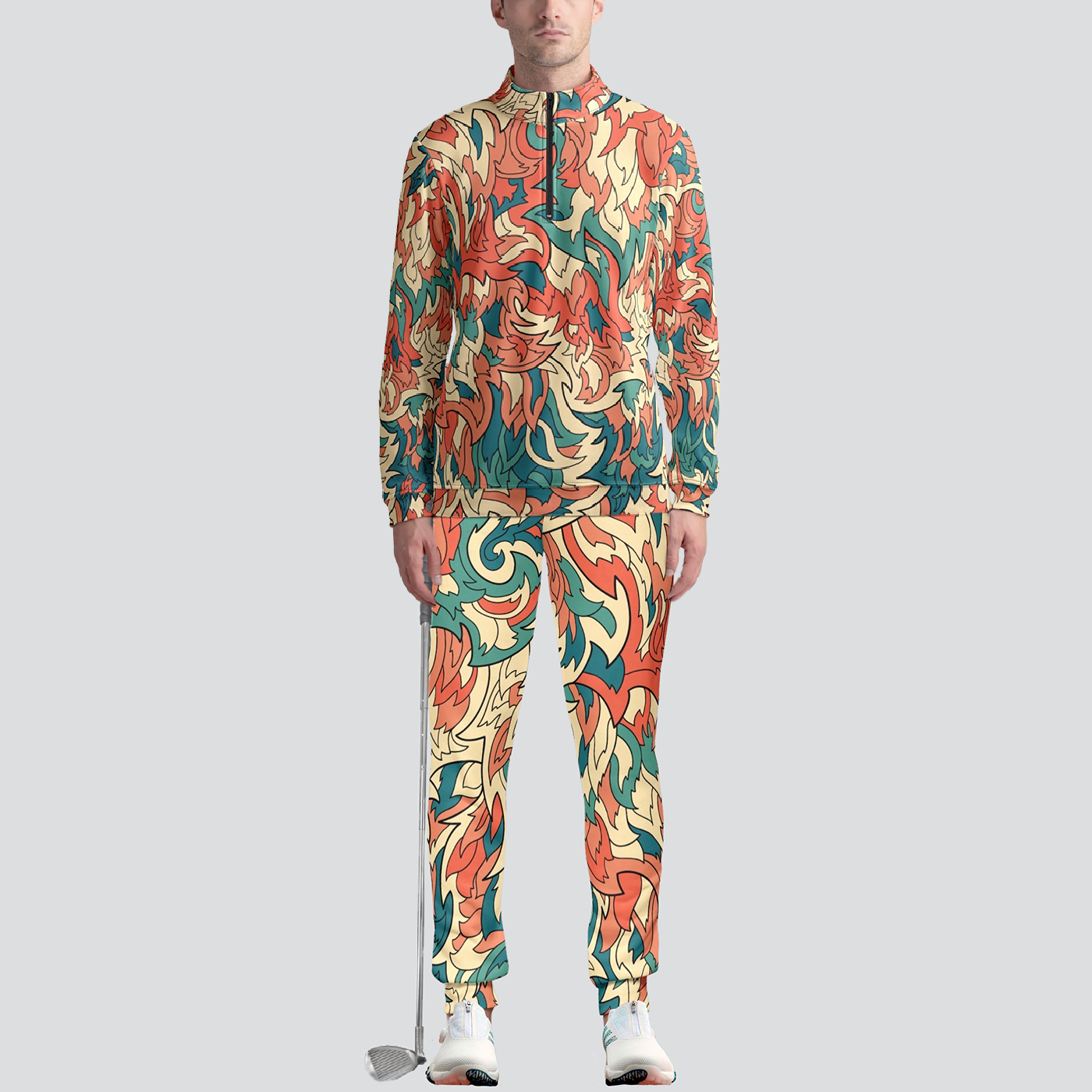 Miami Flame Golf Pants
