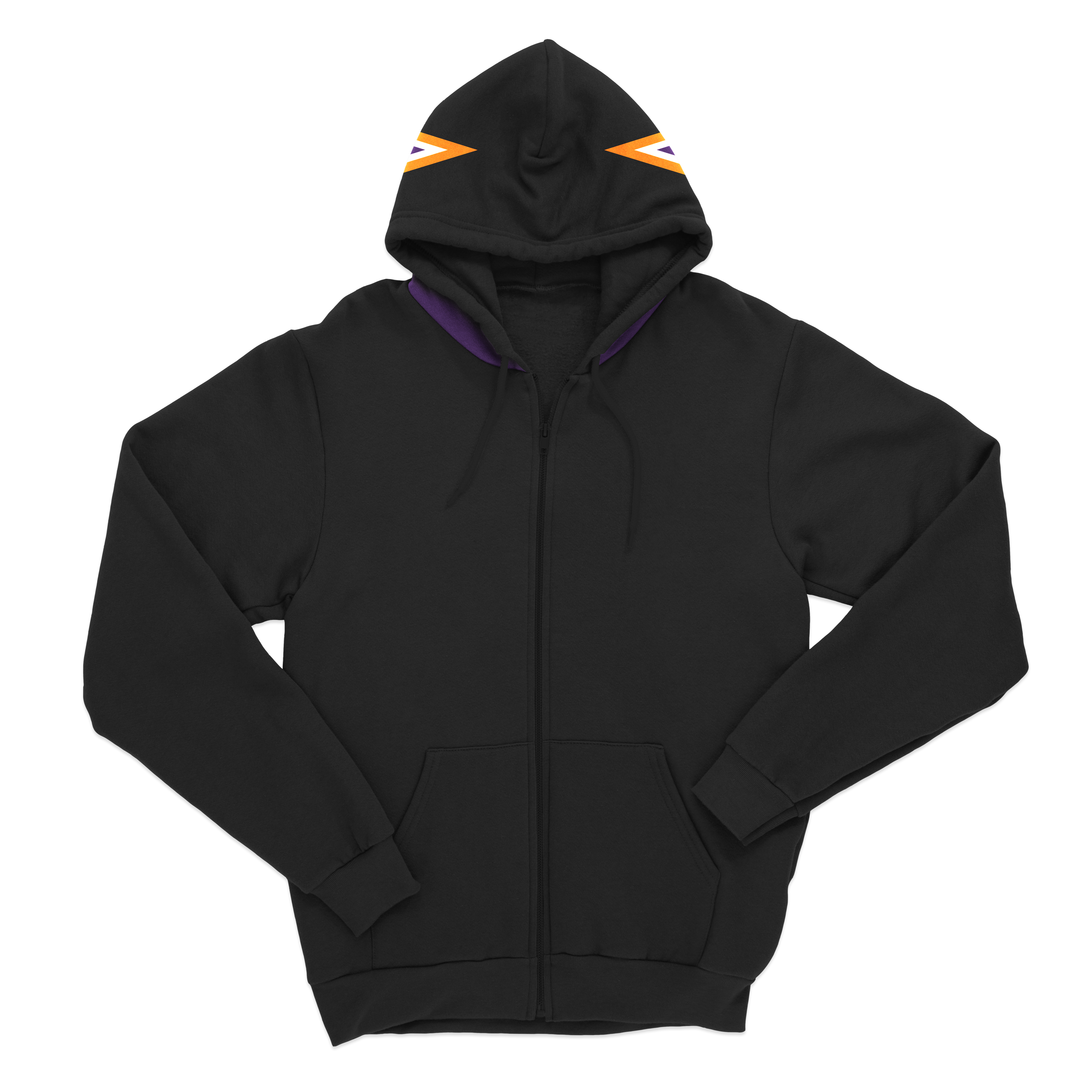 LA Purple & Gold Zip Hoodie