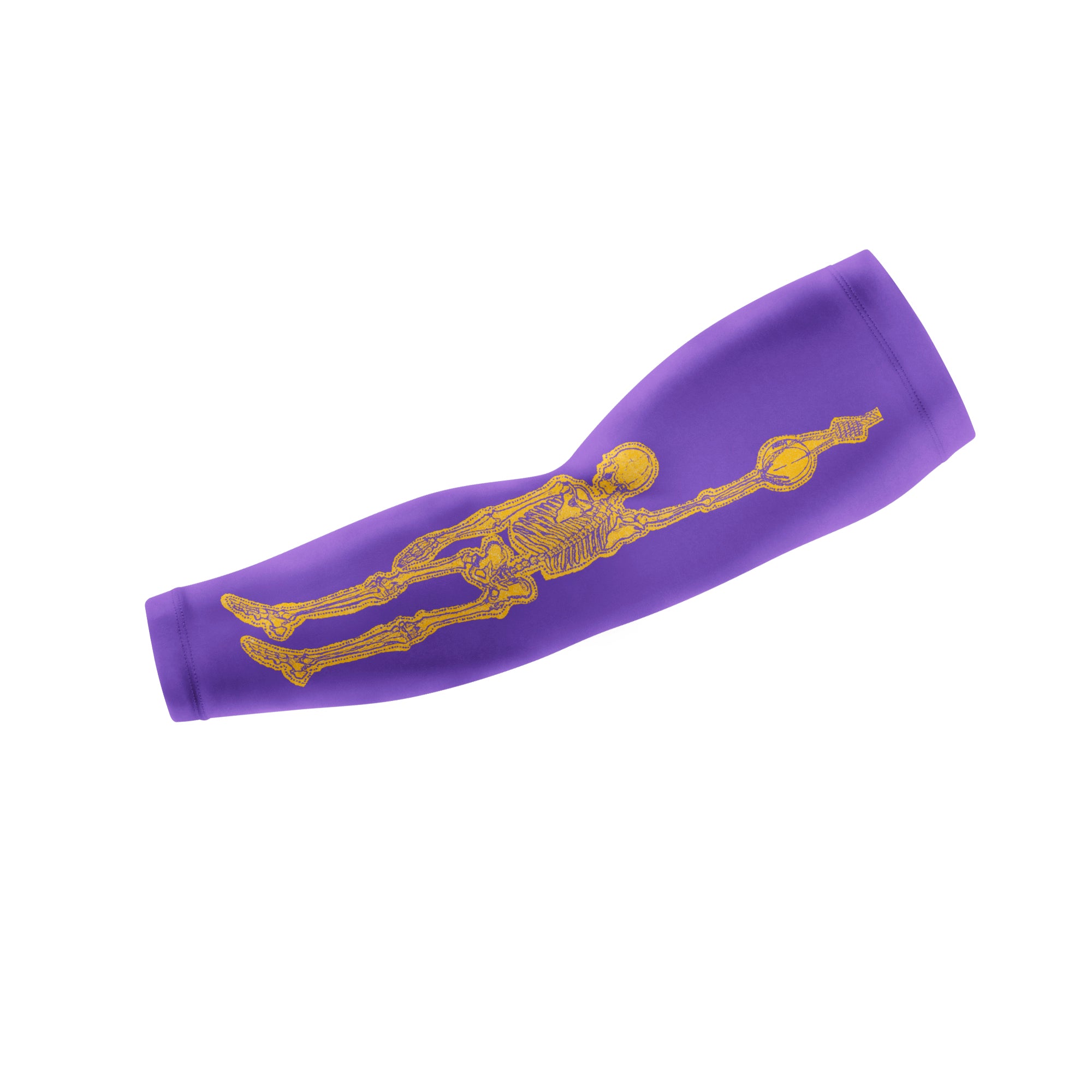 Hang Tight Arm Sleeve Yellow on Purple