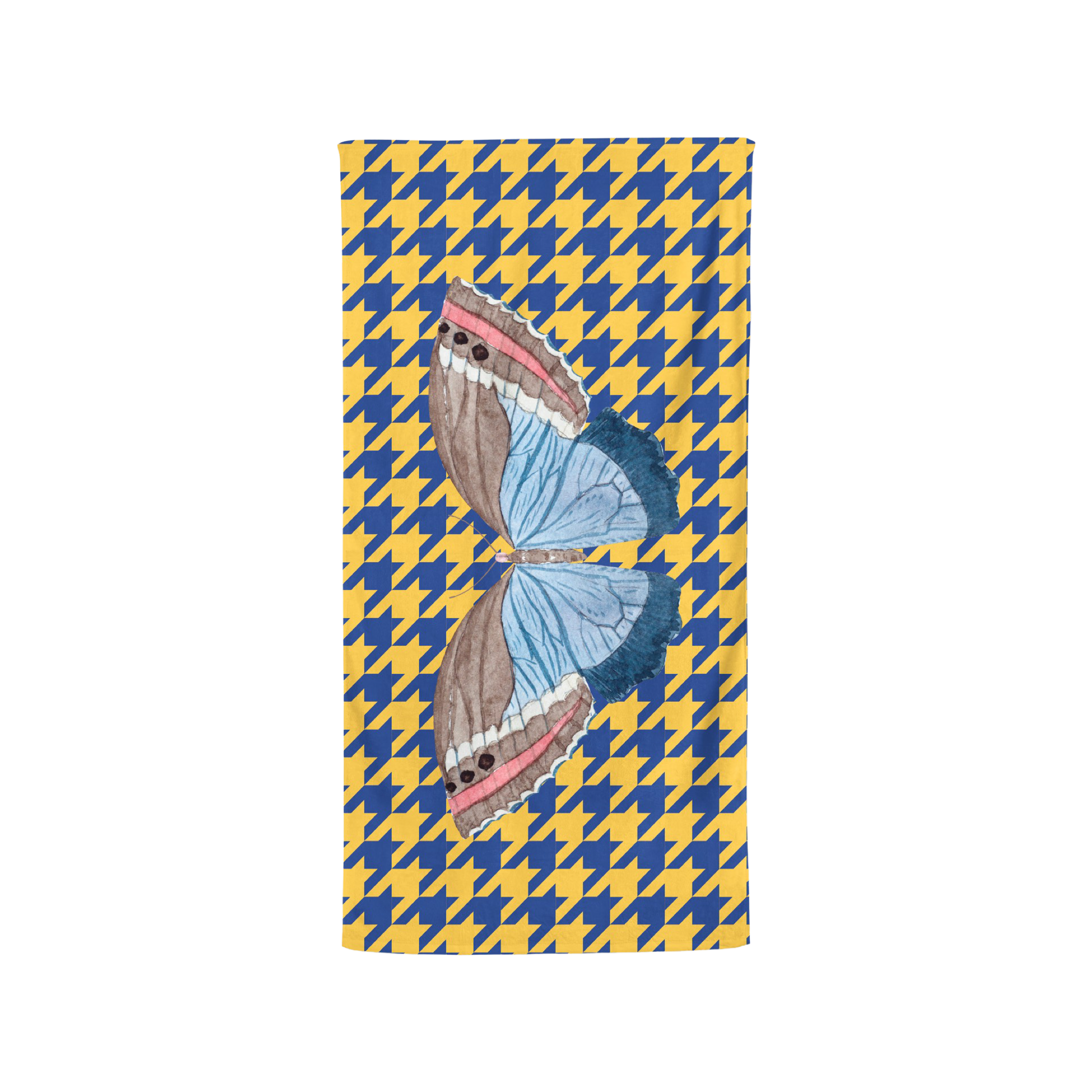 Gold and Blue Beach Towel x Loaded Dock