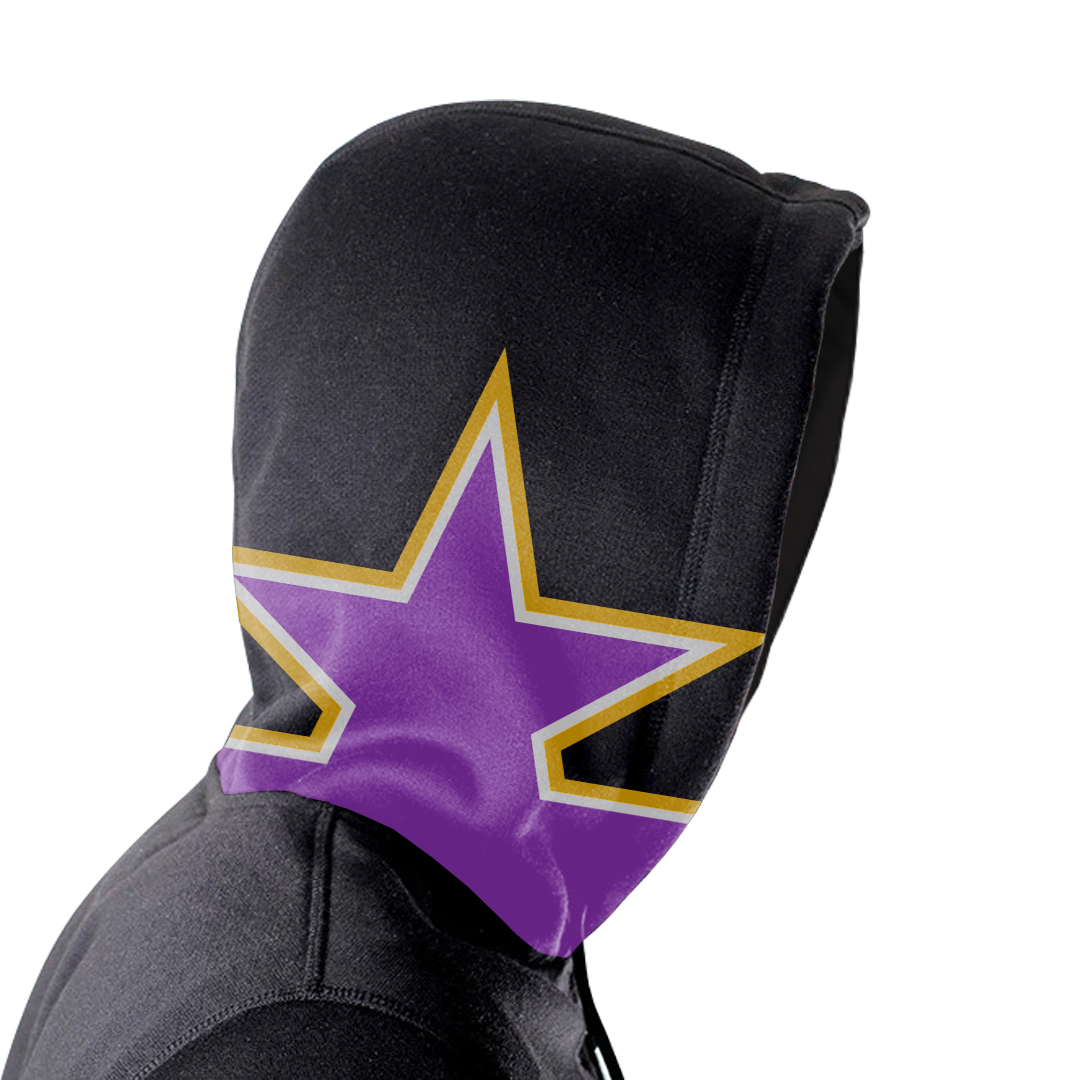 LA Purple & Gold Zip Hoodie