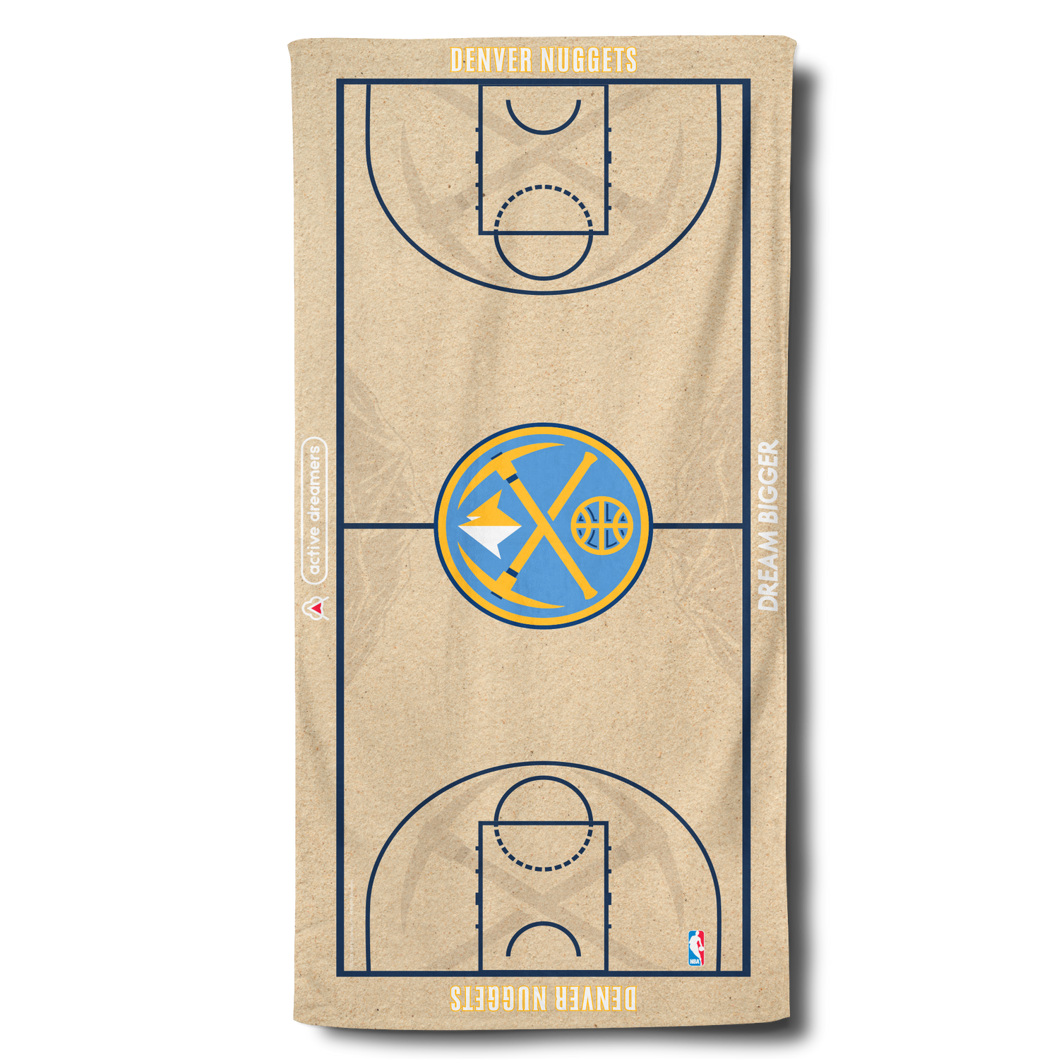 Nuggets Beach Towel