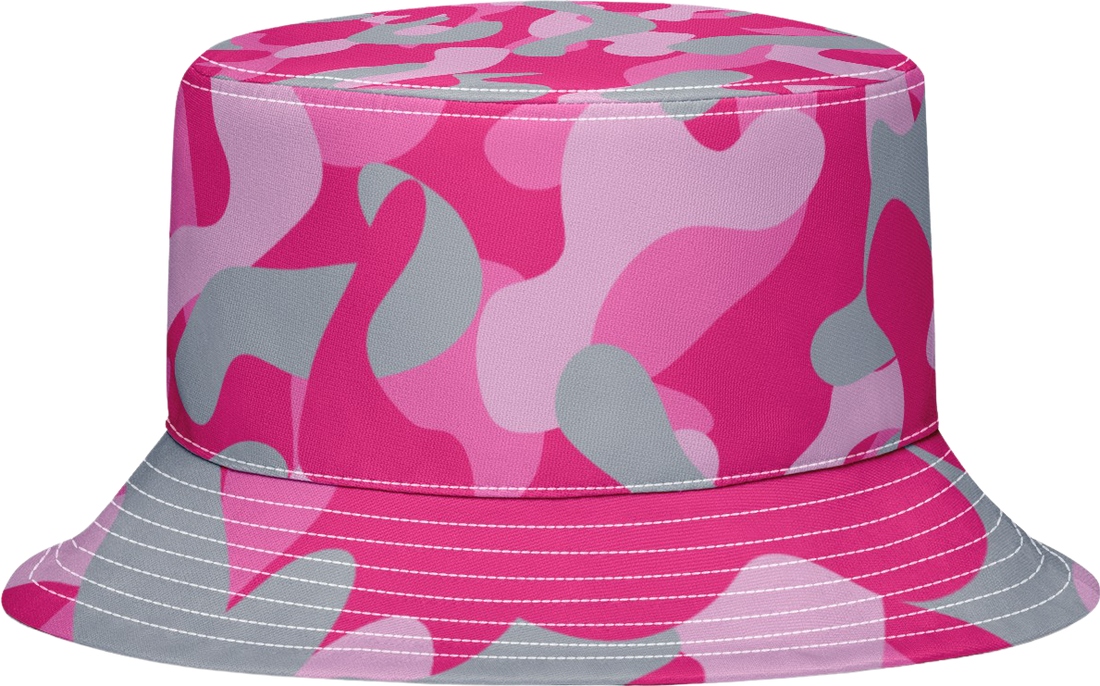 Pink Camo Bucket Hat