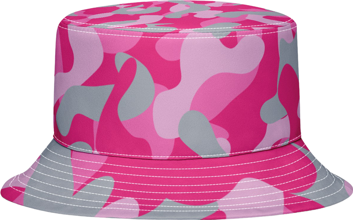 Pink Camo Bucket Hat