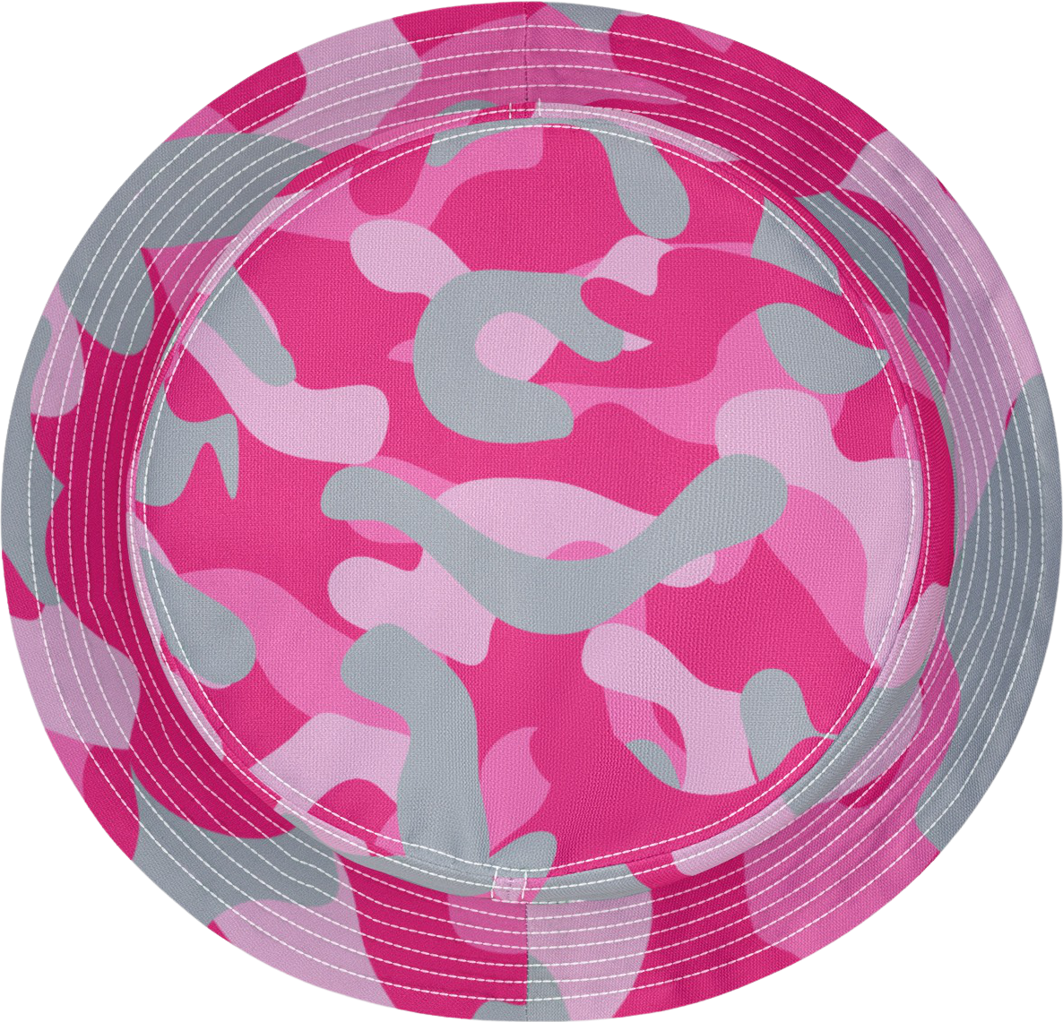 Pink Camo Bucket Hat