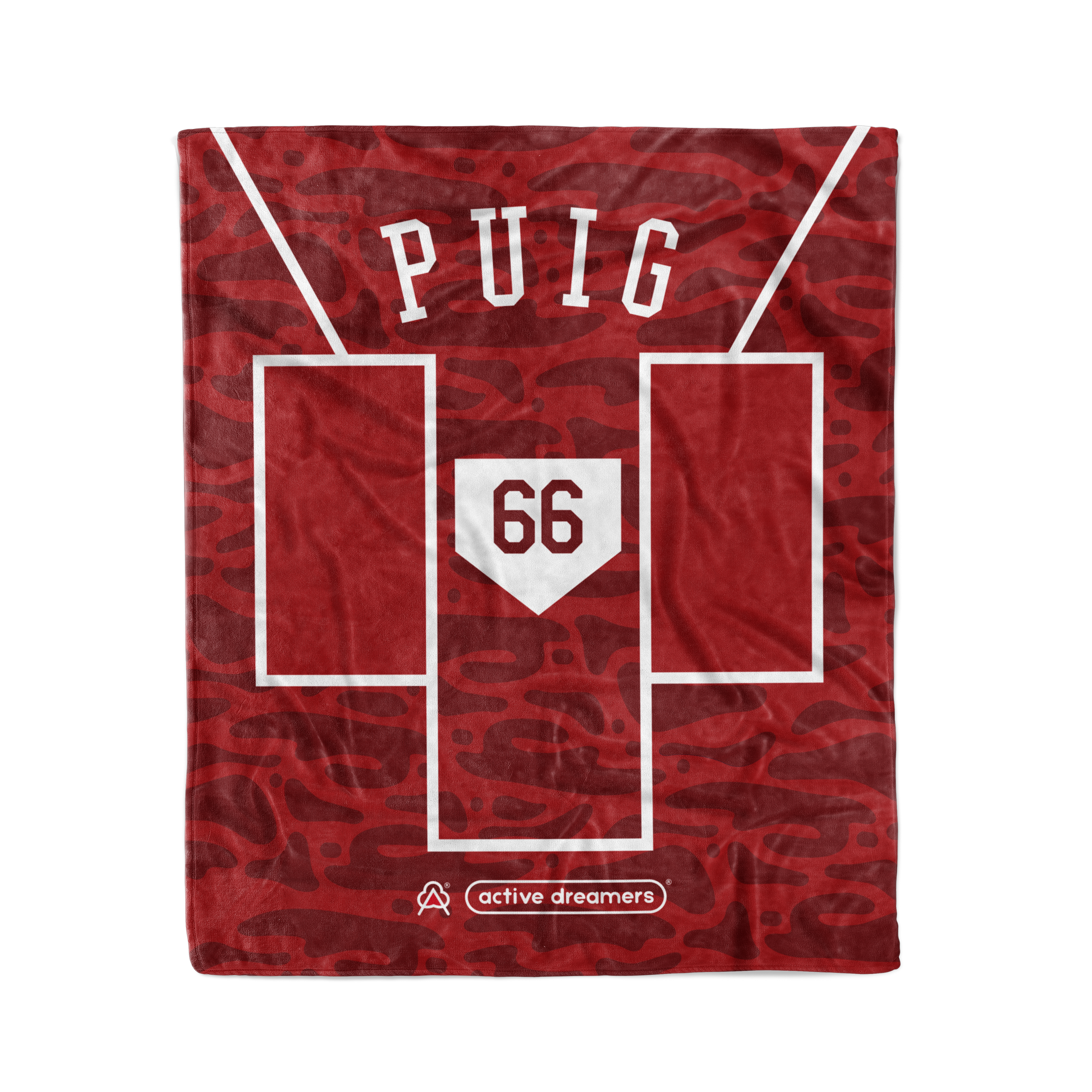 Yasiel Puig Batters Box Blanket