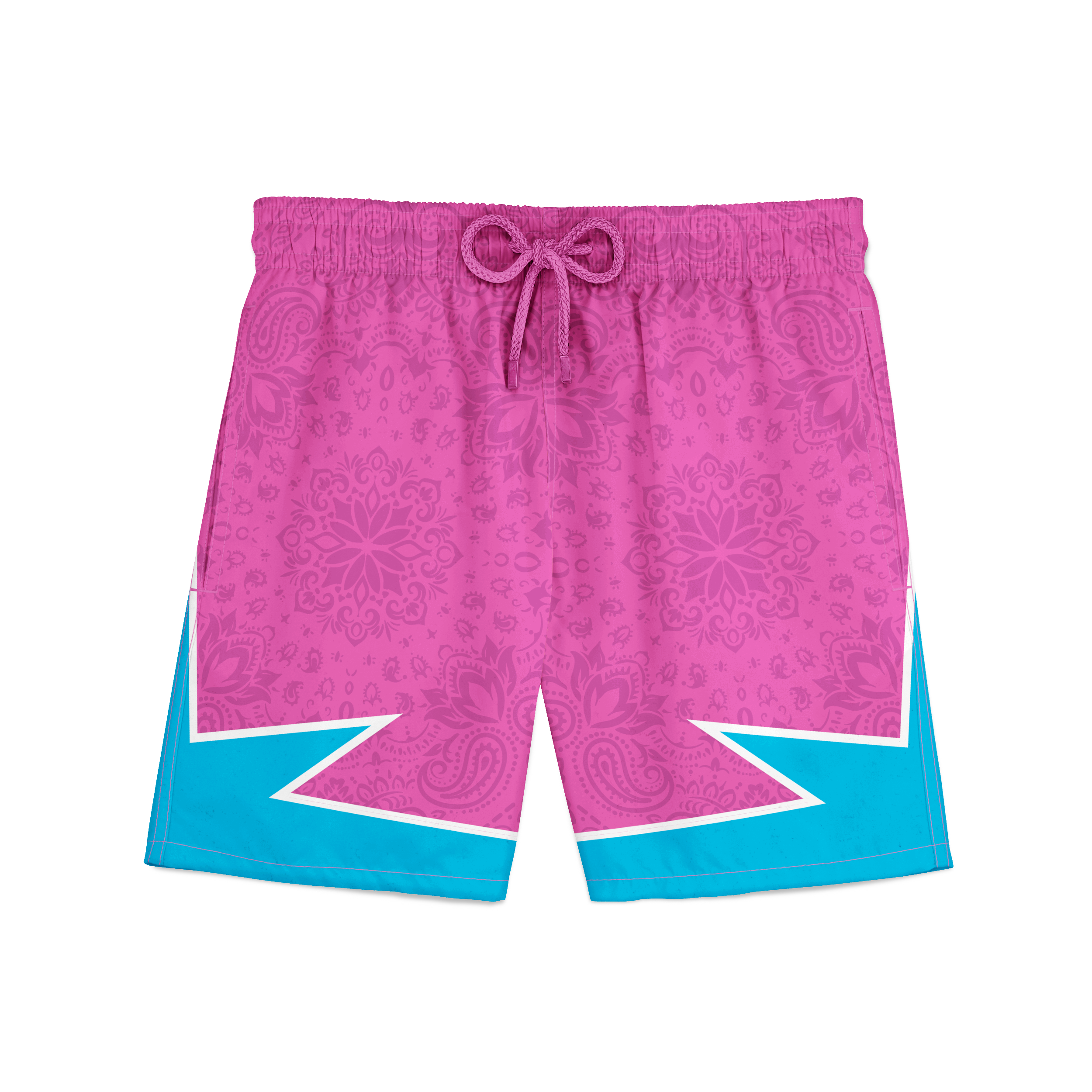 South Beach Paisley Trunks