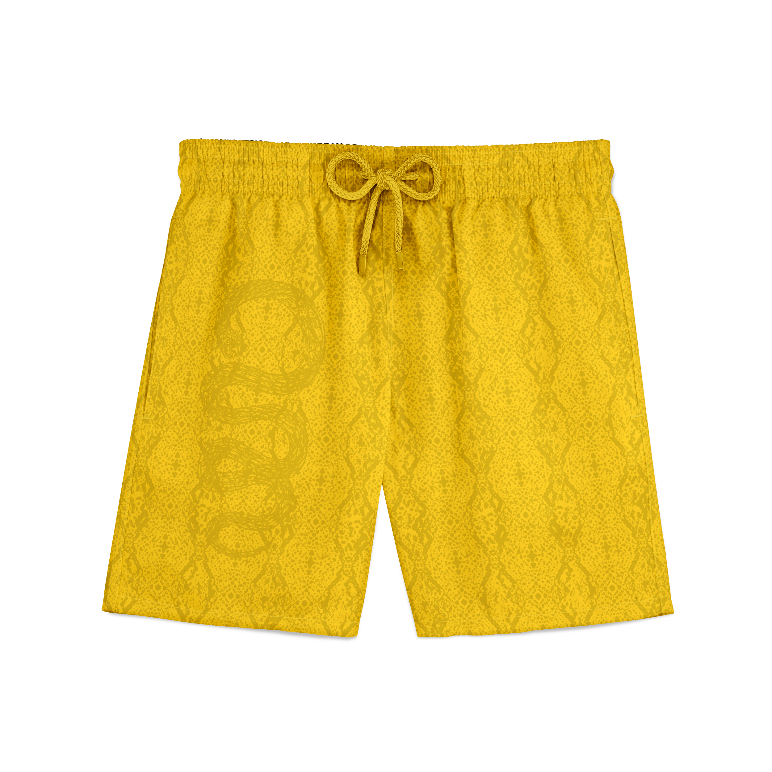 YLW Snake Skin Sport Shorts