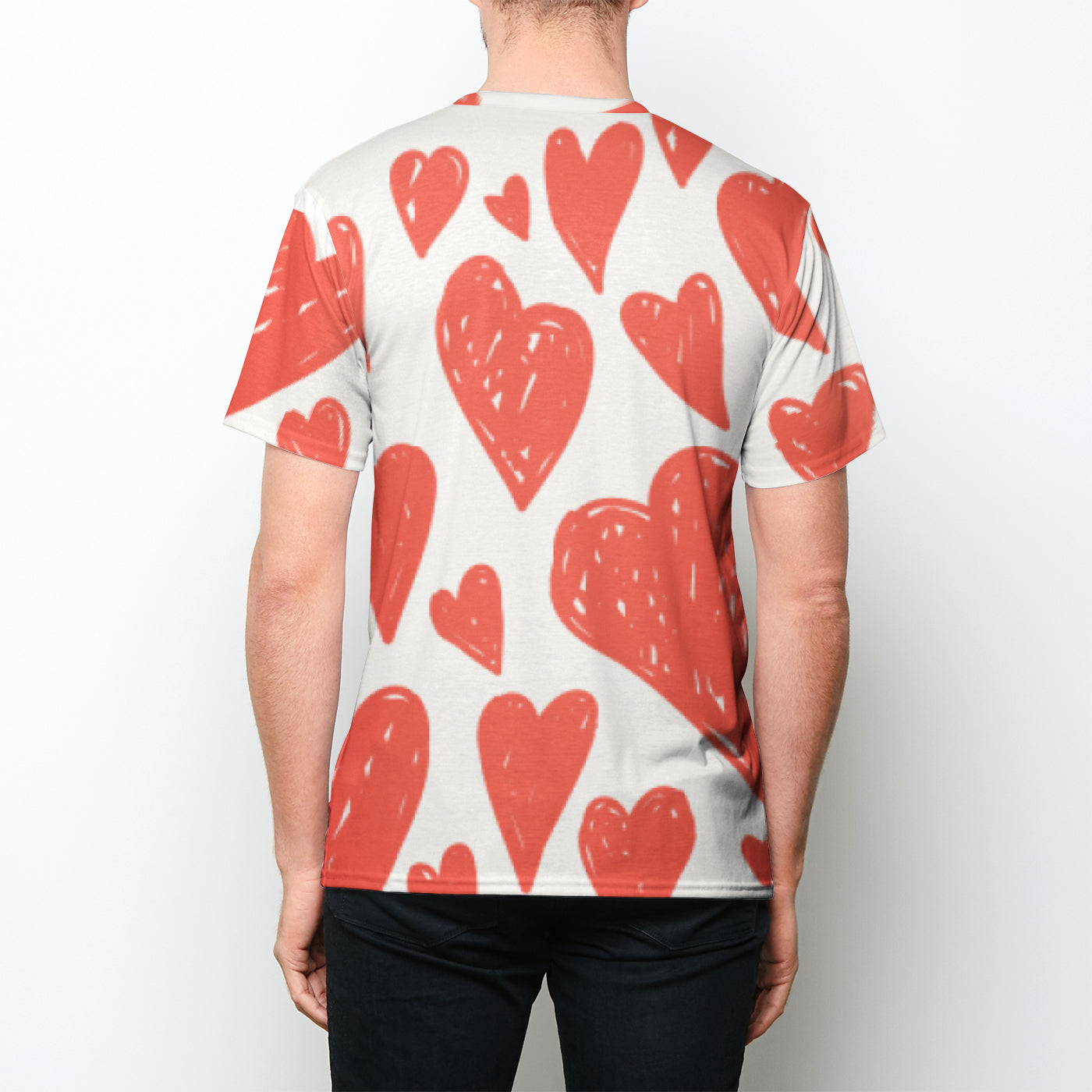 Love Yourself Spun Poly Tee Mens Crew Tee