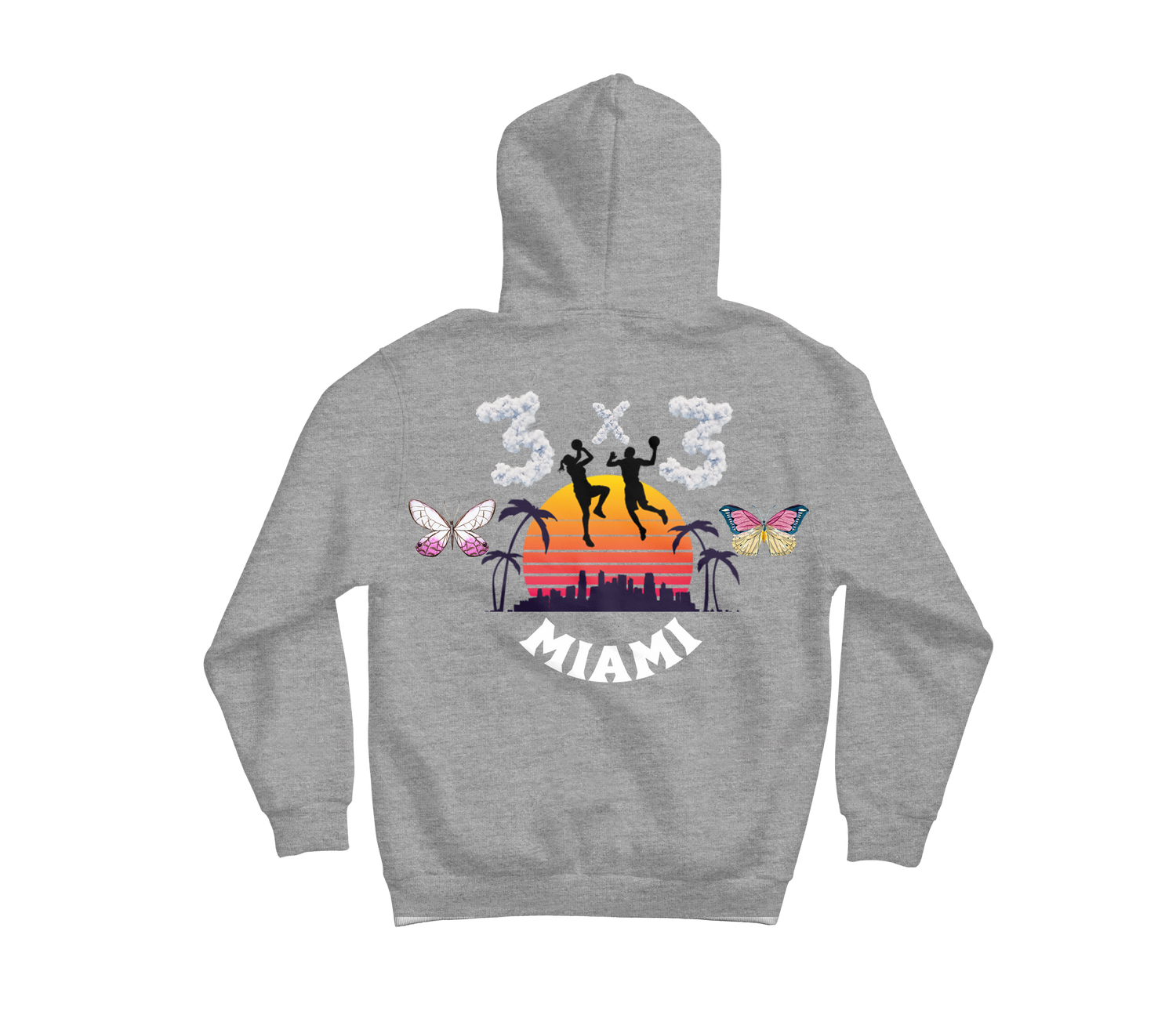 Fiba Hoodie 3x3 Palm Tree