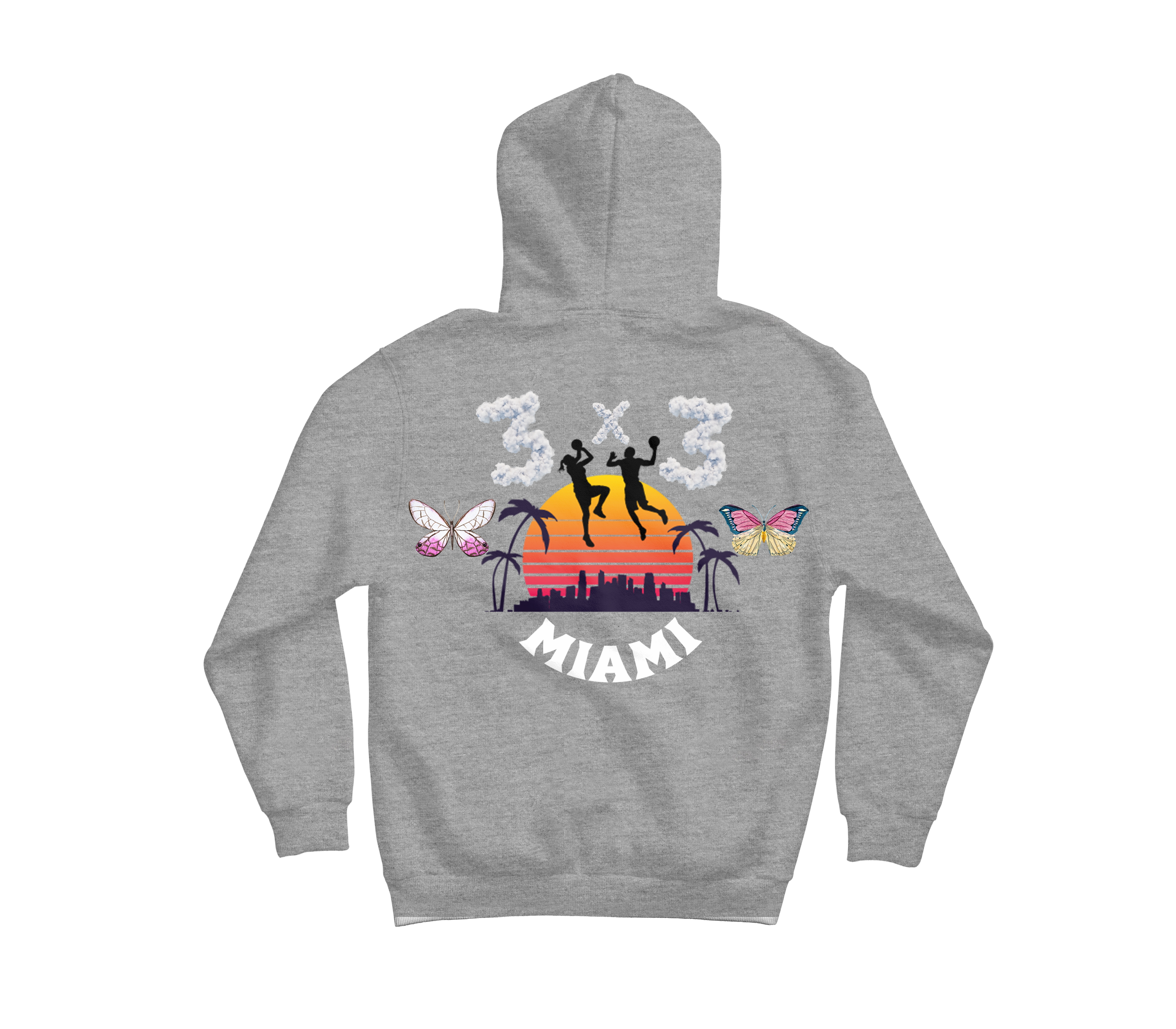 Fiba Hoodie 3x3 Palm Tree