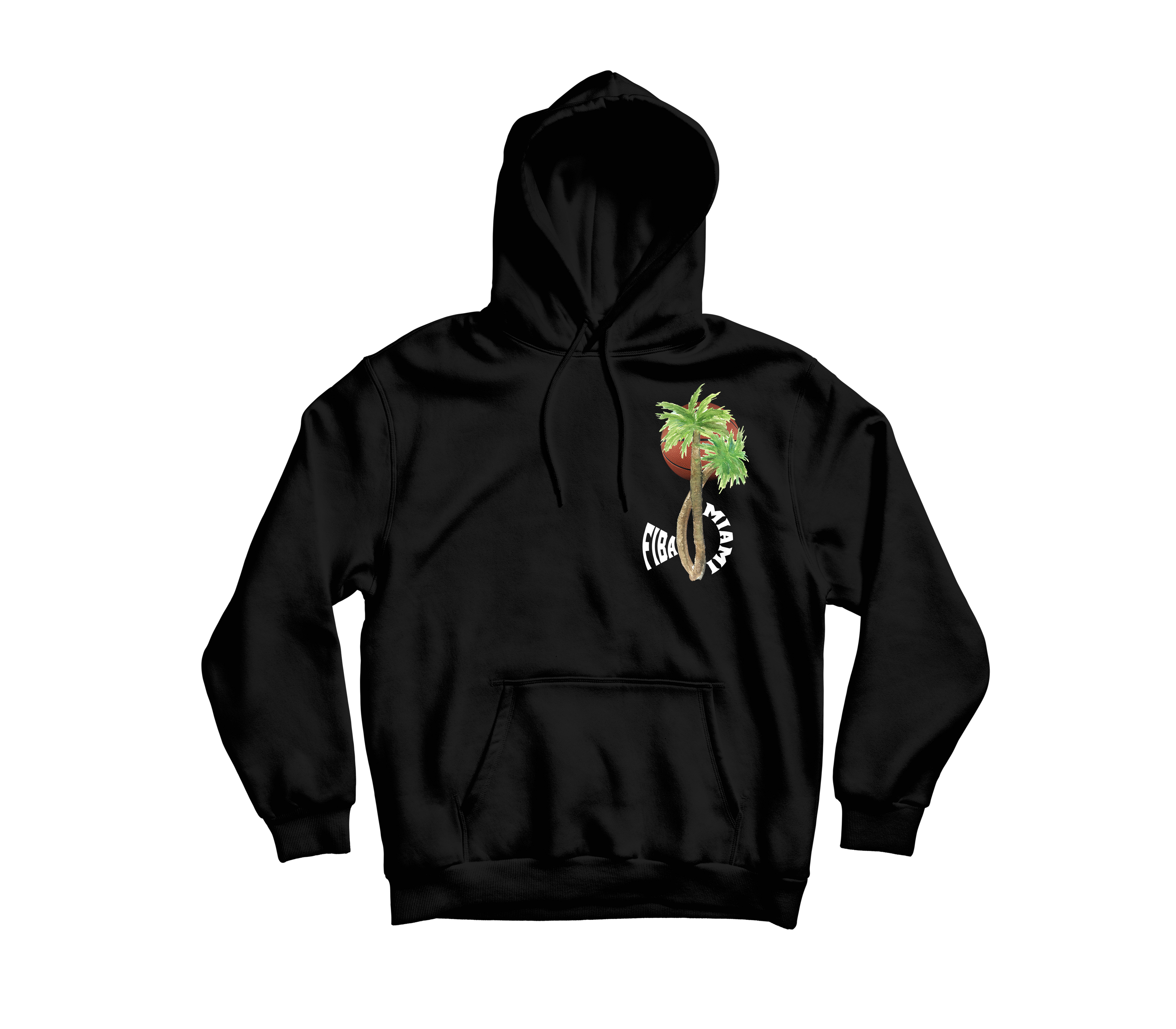 Fiba Hoodie 3x3 Palm Tree