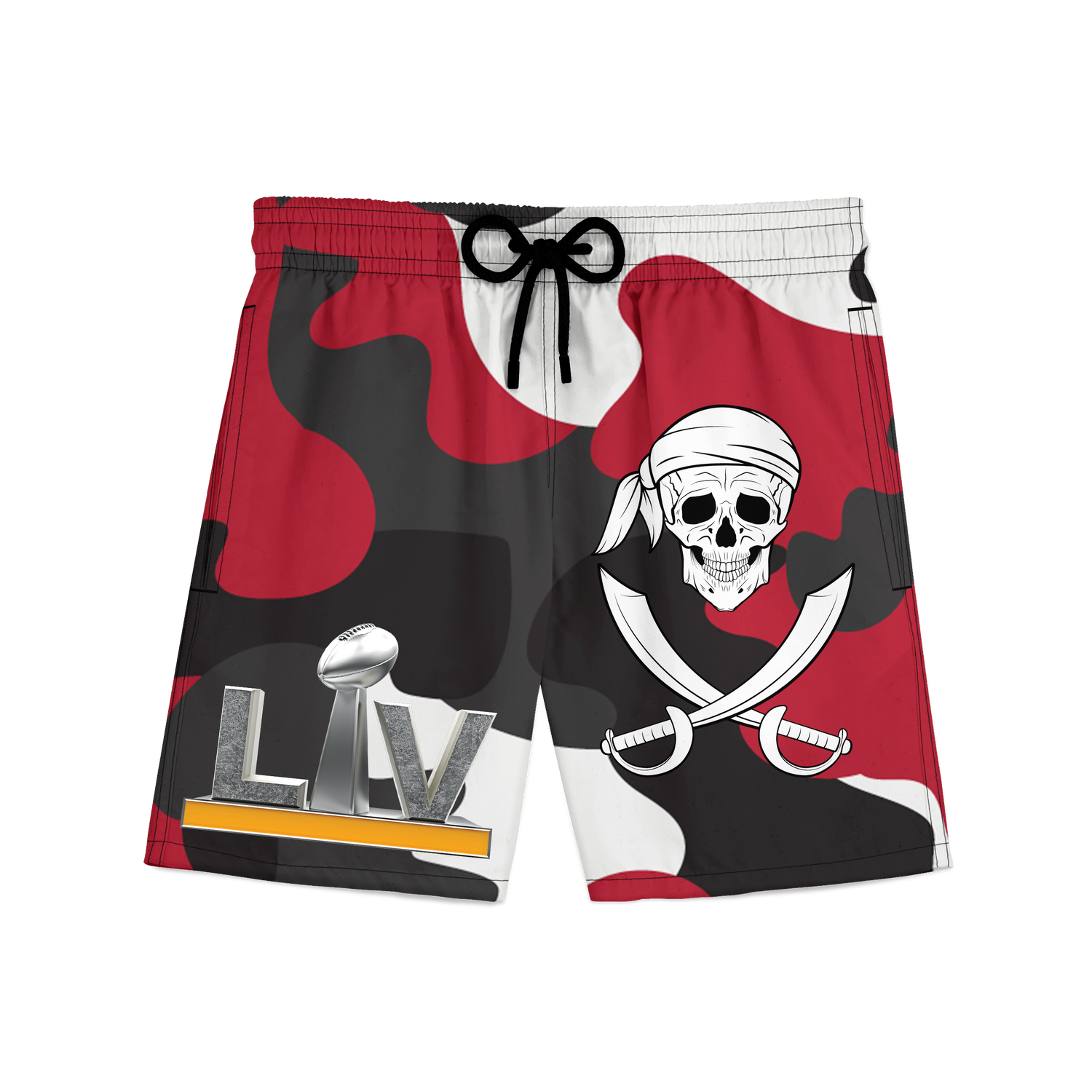 TB Super Bowl "Lenny" Poly-Tech Shorts