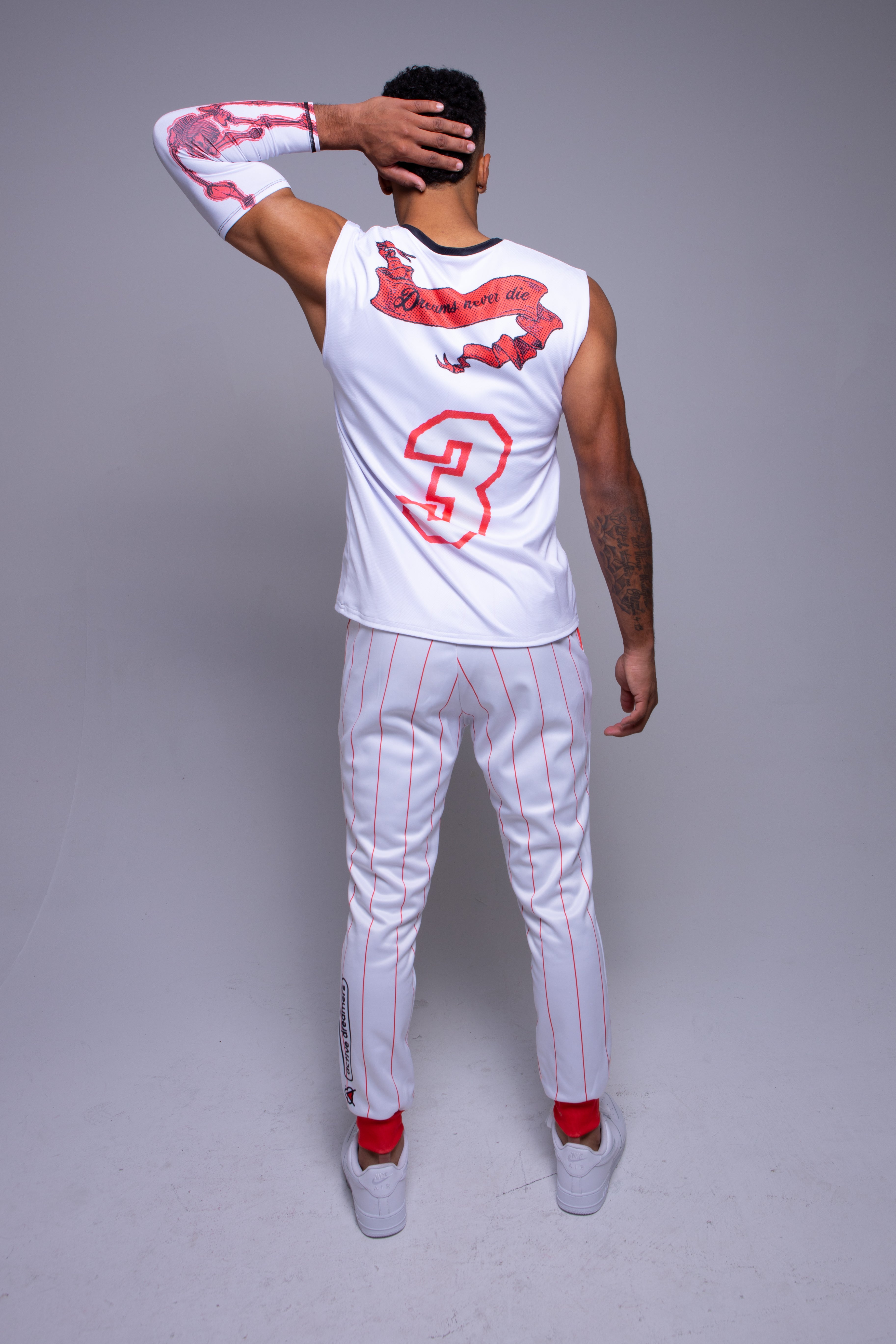 For The Love of the Game Reversible Jersey Red on White