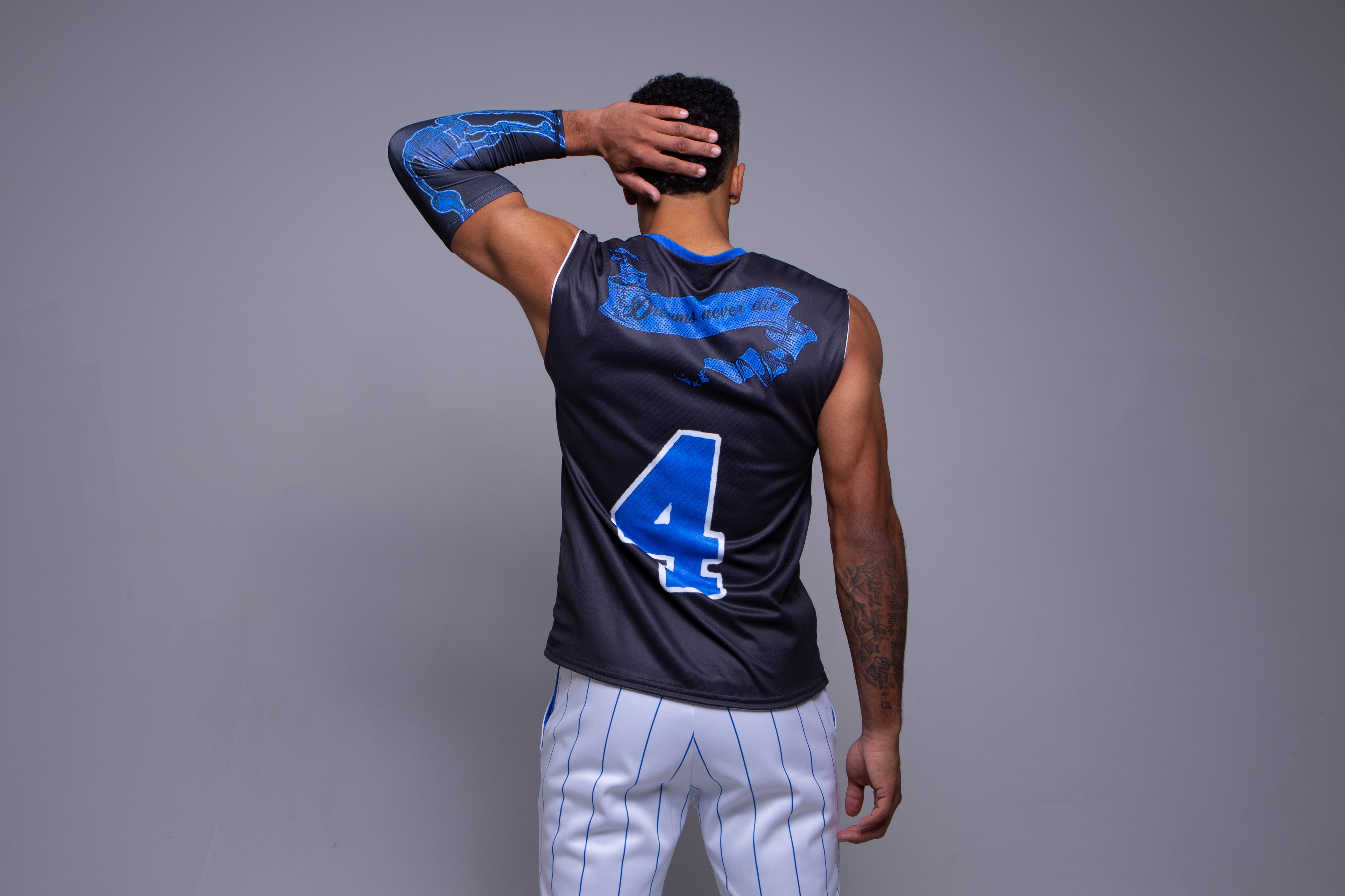 For The Love Reversible Jersey Black on Blue