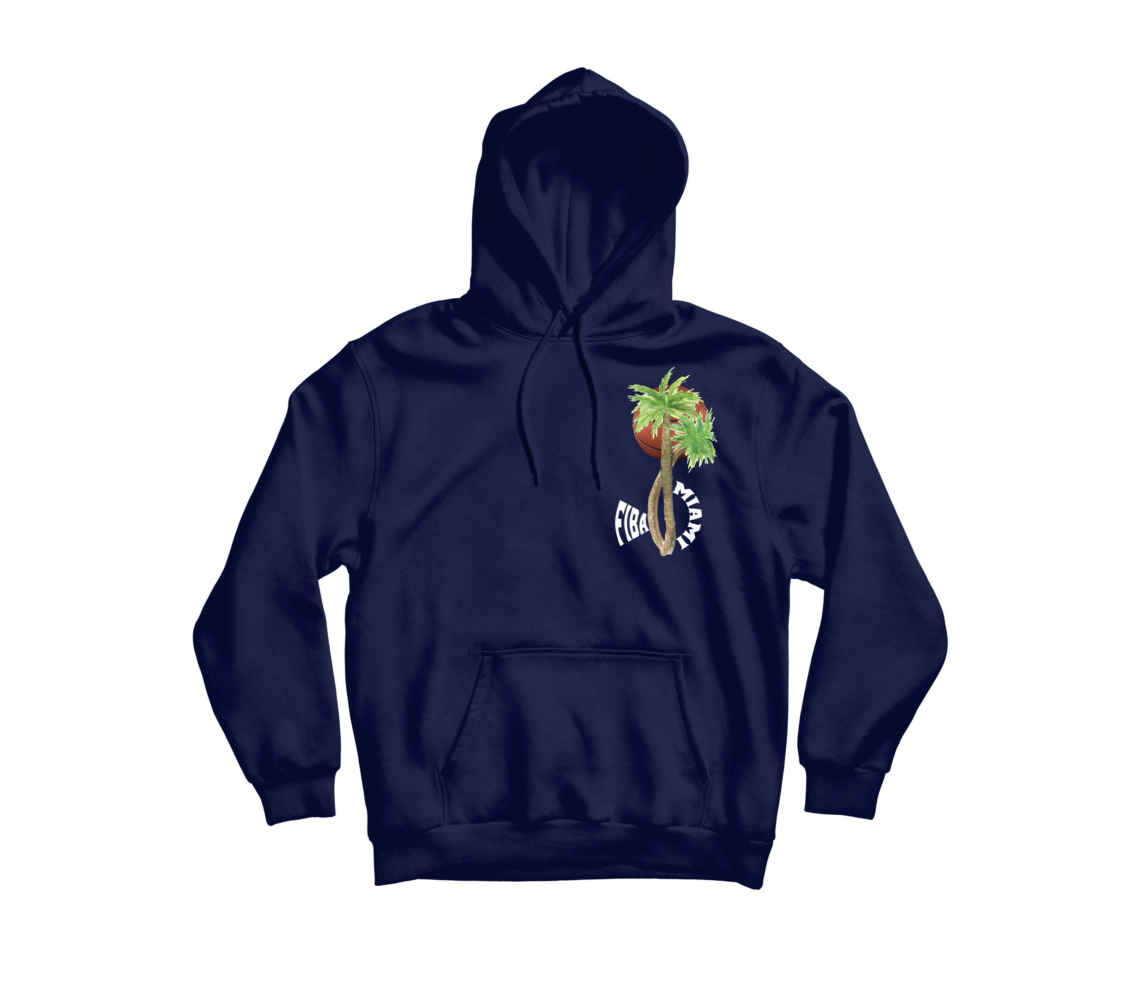 Fiba Hoodie 3x3 Palm Tree