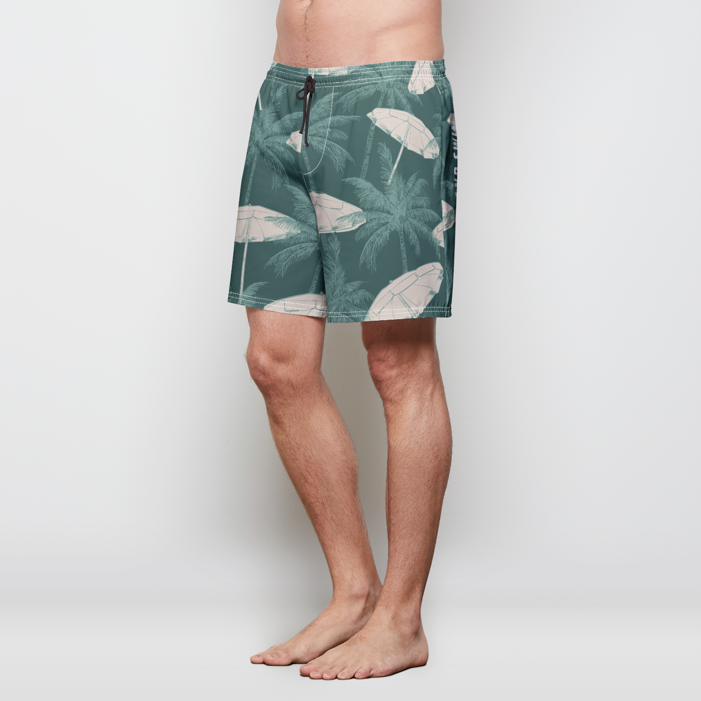 Palm Umbrella Short Mens