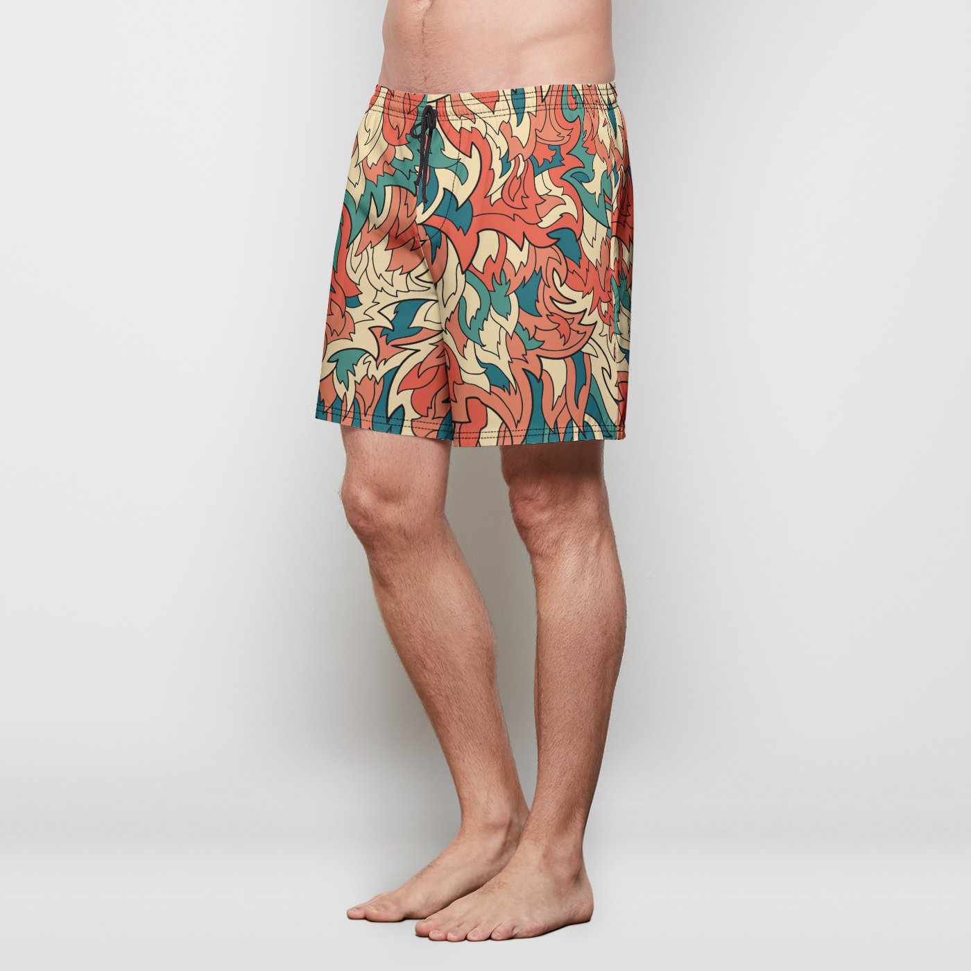 Miami Flame Golf Short