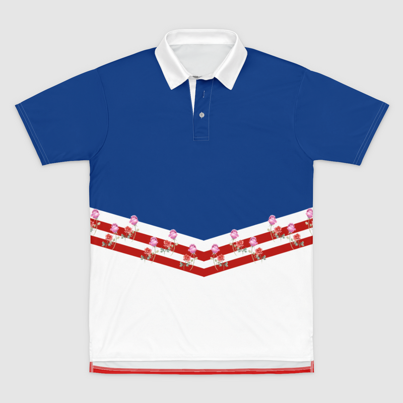 American Flower Golf Shirt