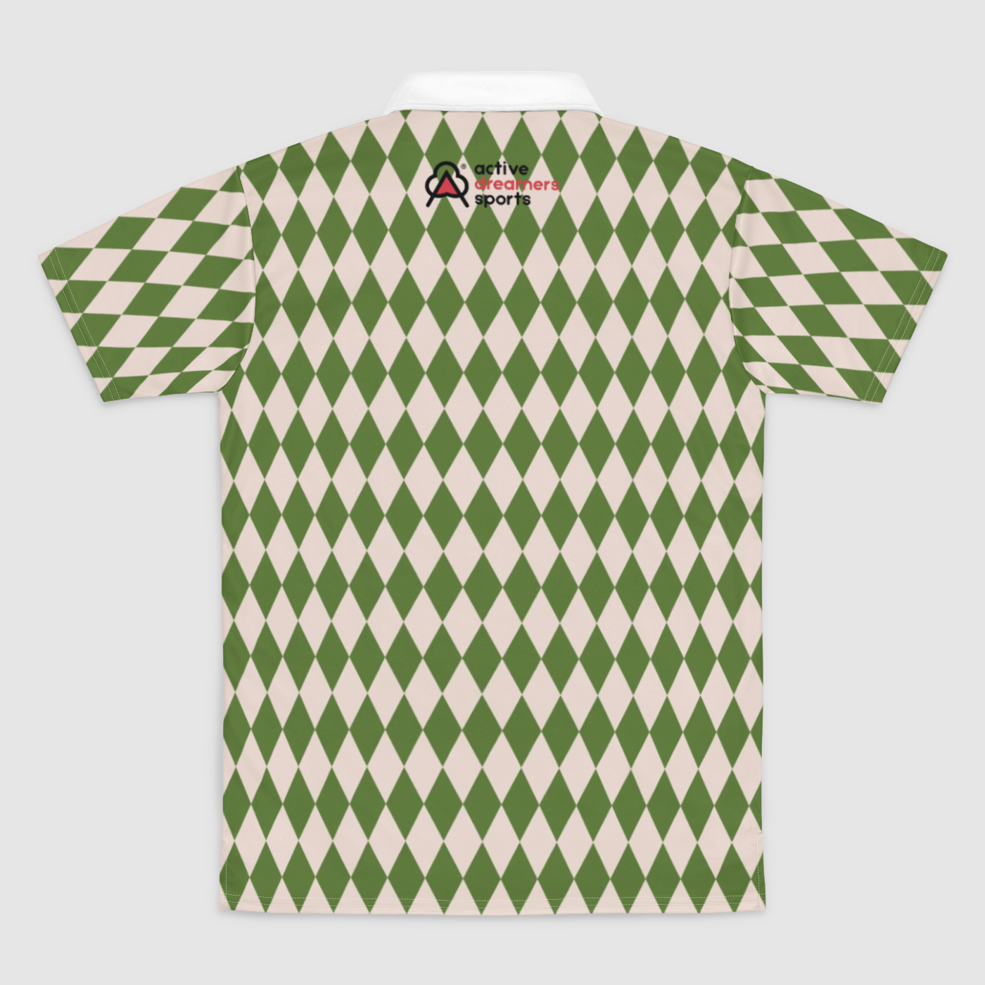 Green Diamond Golf Shirt