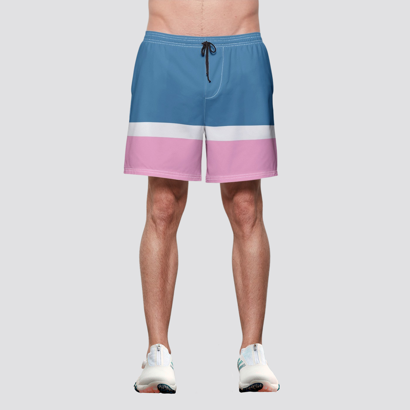 Color Block Golf Shorts