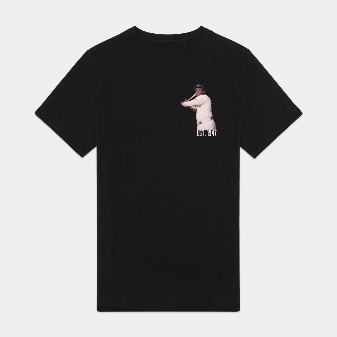 Jackie Robinson Mens Supima Cotton Tee