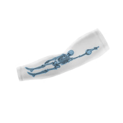 Hang Tight Arm Sleeve Baby Blue on White