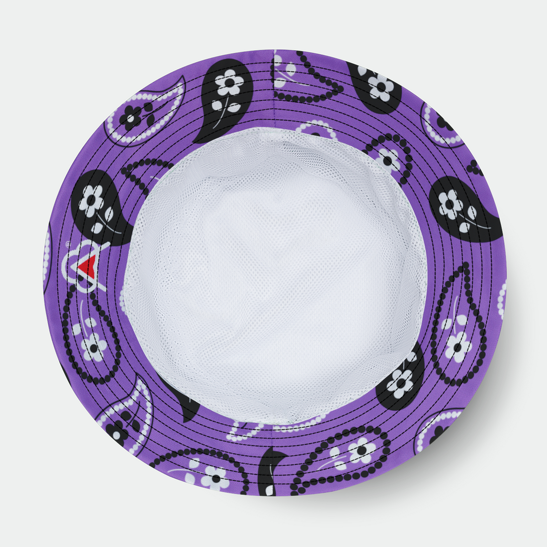 Purple Paisley Bucket Bucket Hat