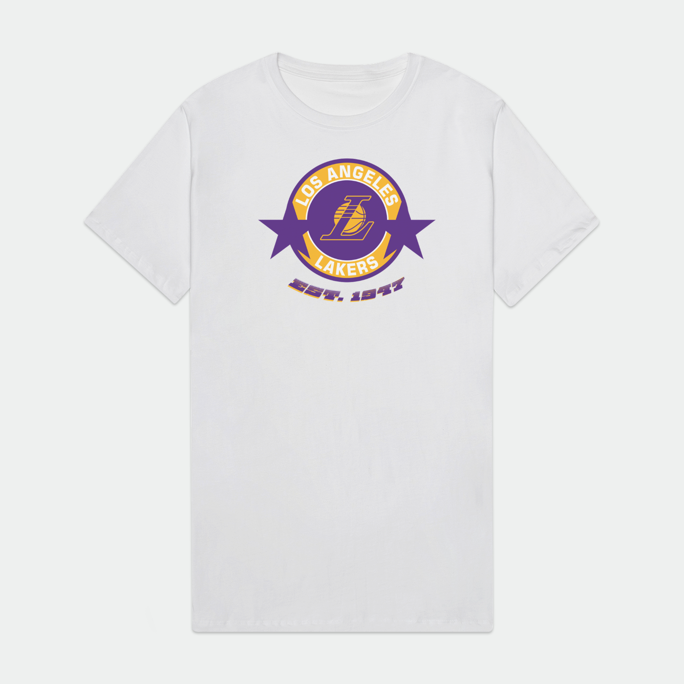 Lakers 100% Cotton T-Shirt