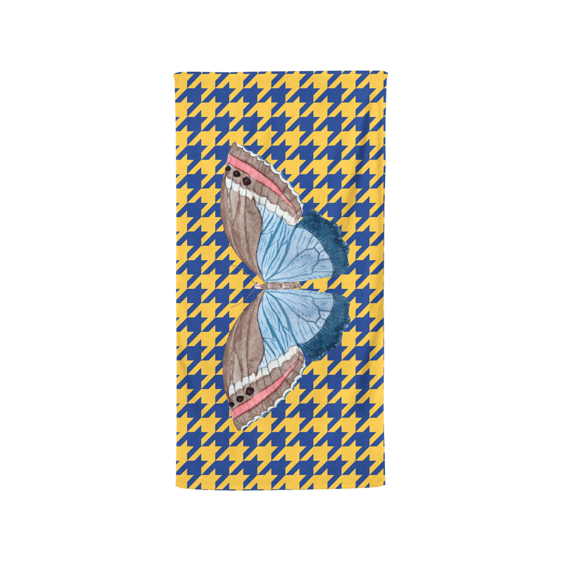 Gold and Blue Beach Towel x Loaded Dock