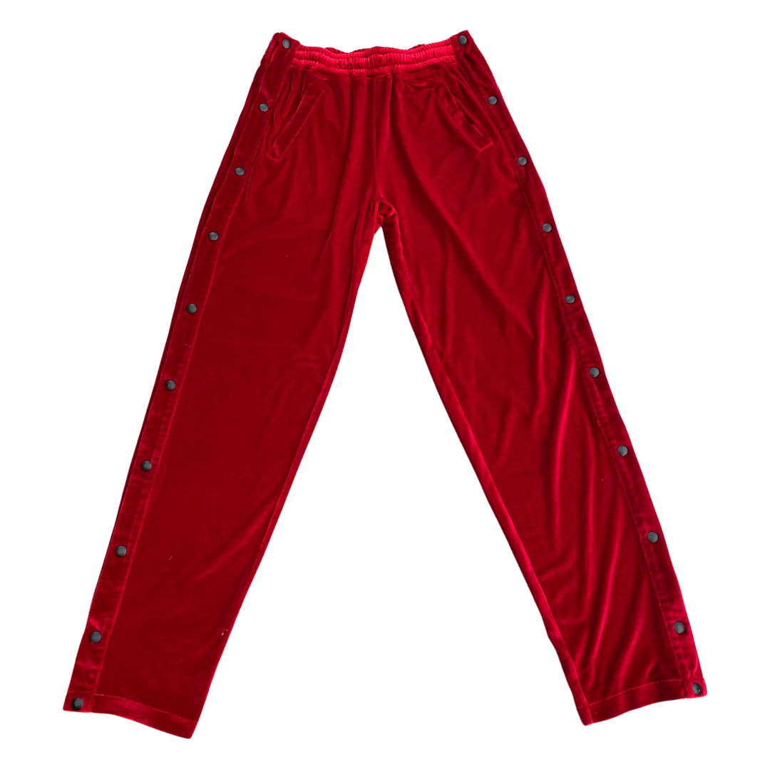 Velvet Snap Basketball Pant