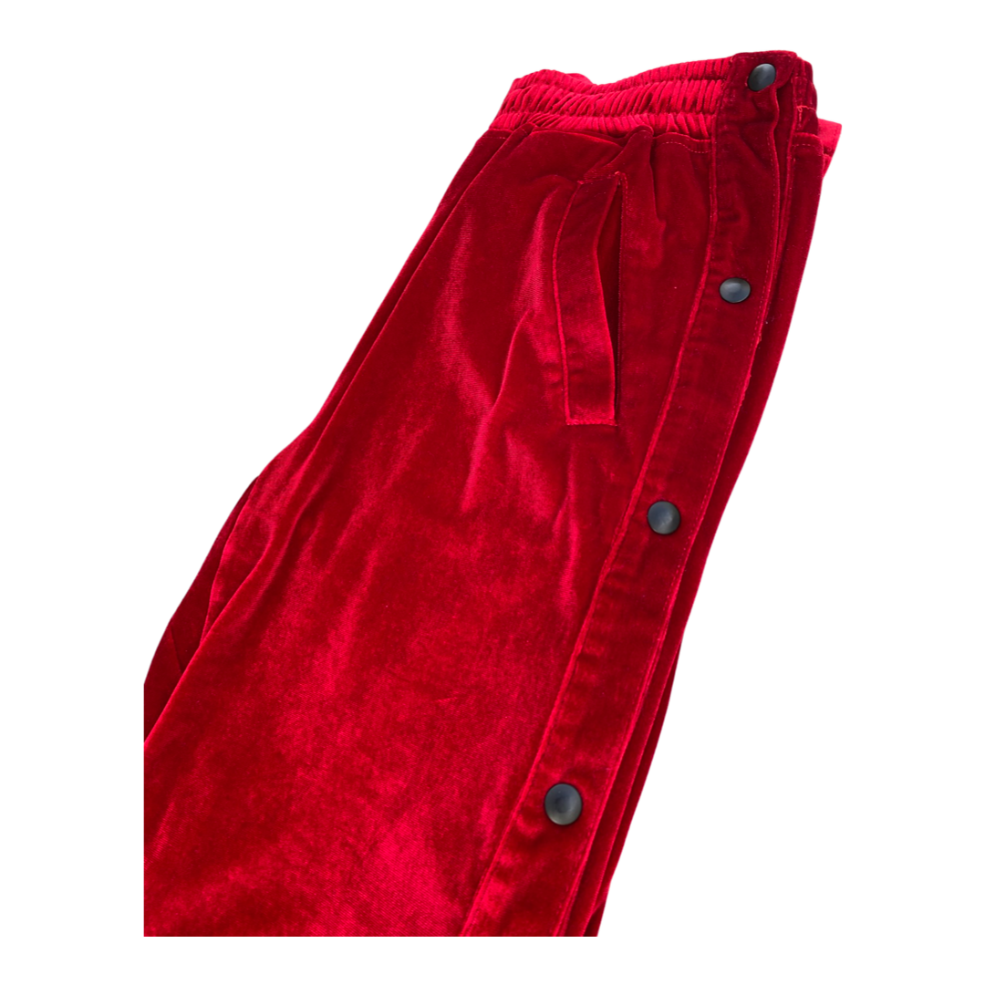 Velvet Snap Basketball Pant