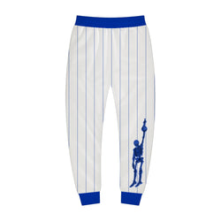 White and Blue Sport Jogger
