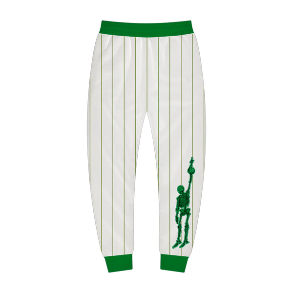 White and Green Sport Jogger