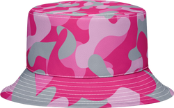 Pink Camo Bucket Hat