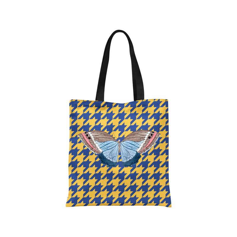Gold and Blue Tote Bag x Loaded Dock
