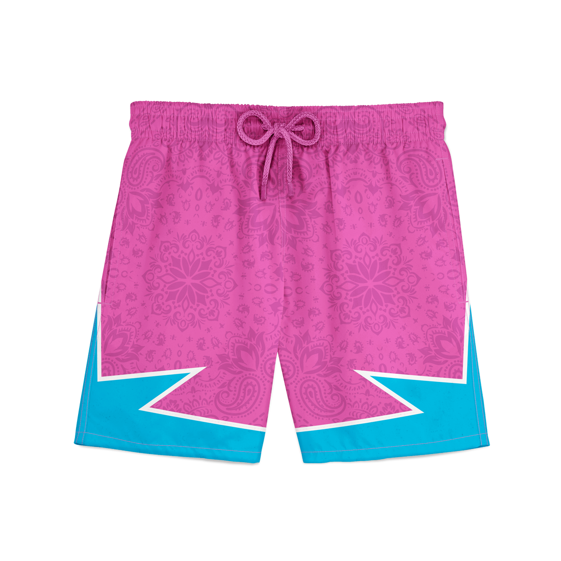 South Beach Paisley Trunks