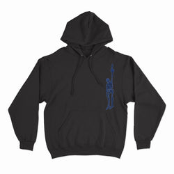 For the Love Hoodie Blue