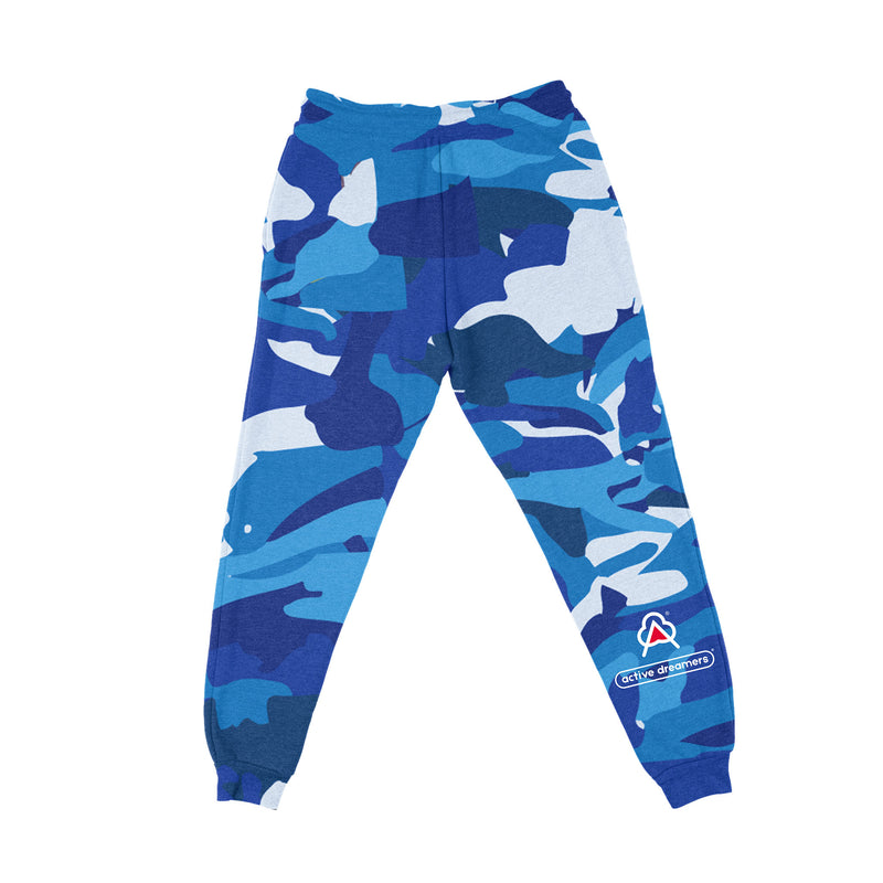 WTF Pink and Blue Camo Jogger