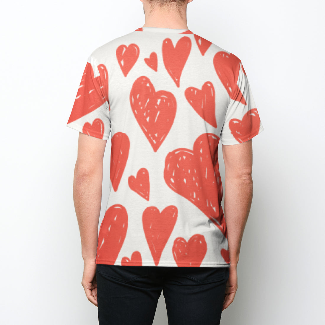 Love Yourself Spun Poly Tee Mens Crew Tee