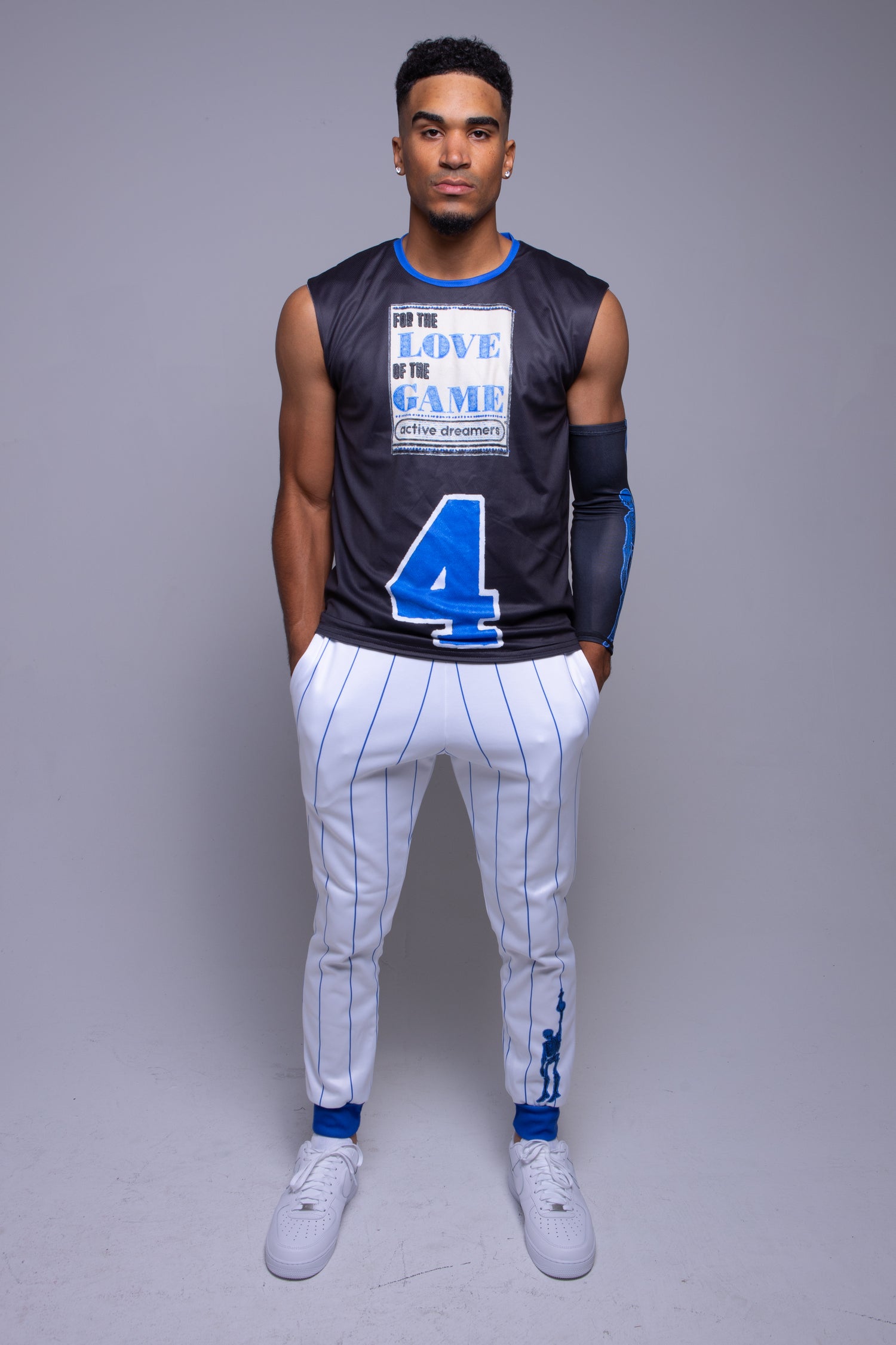 For The Love Reversible Jersey Black on Blue