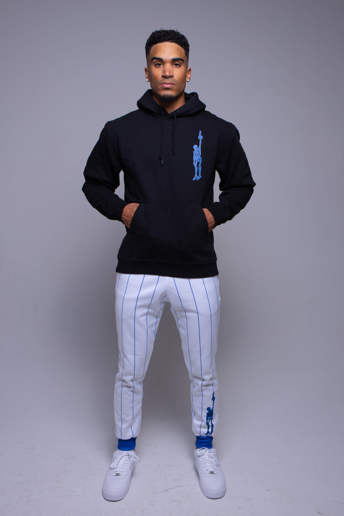 For the Love Hoodie Blue