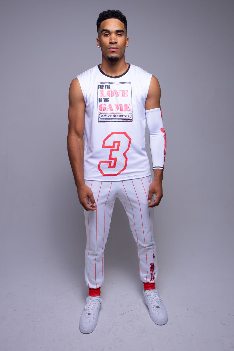 Nike Men's Air Jordan “He Got Game” Reversible Jersey Red/White