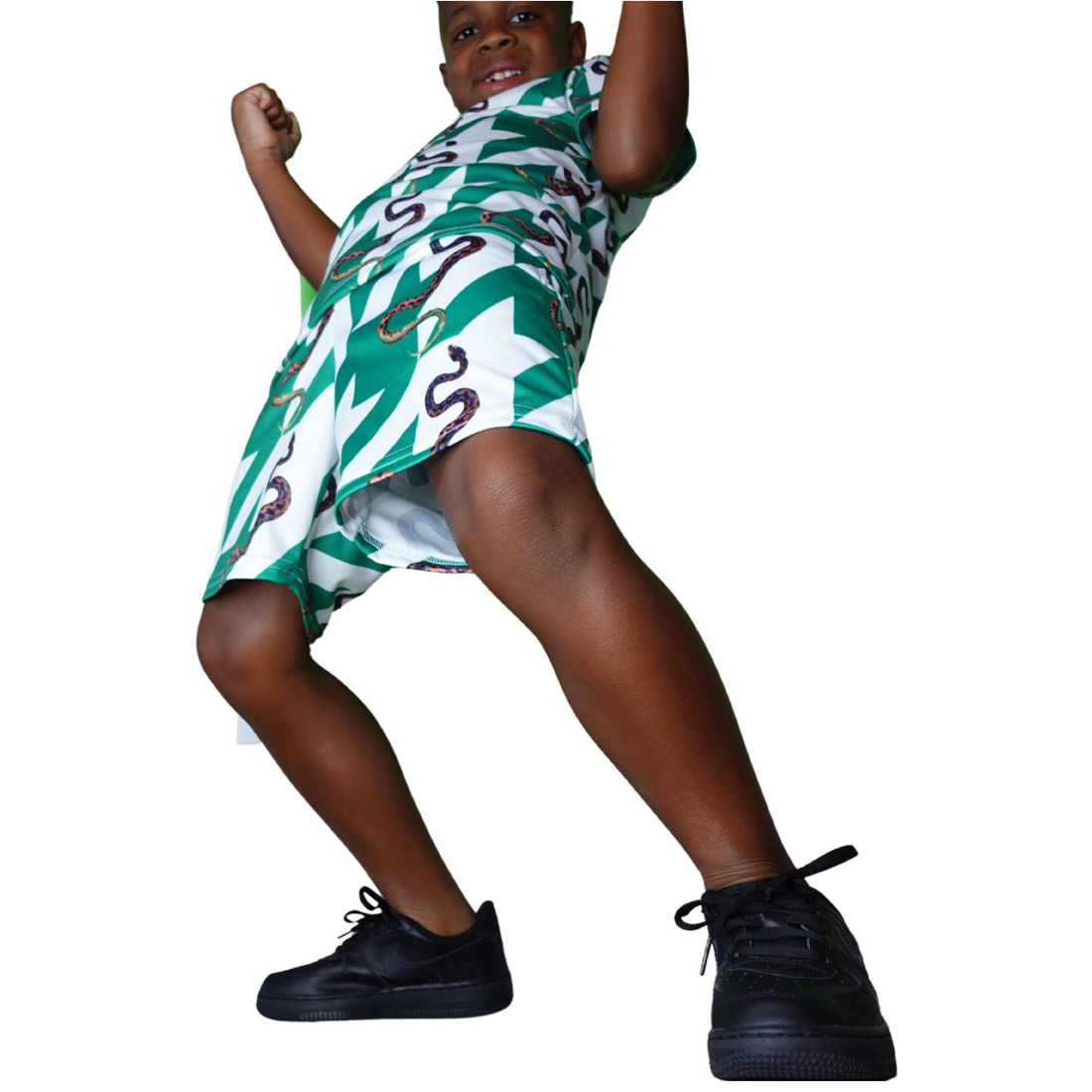 Mesh Snake Kids Shorts x Loaded Dock