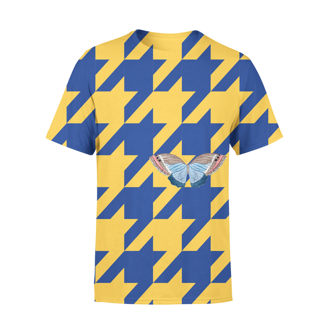 Gold and Blue Mens Crew Beach Tee x Loaded Dock