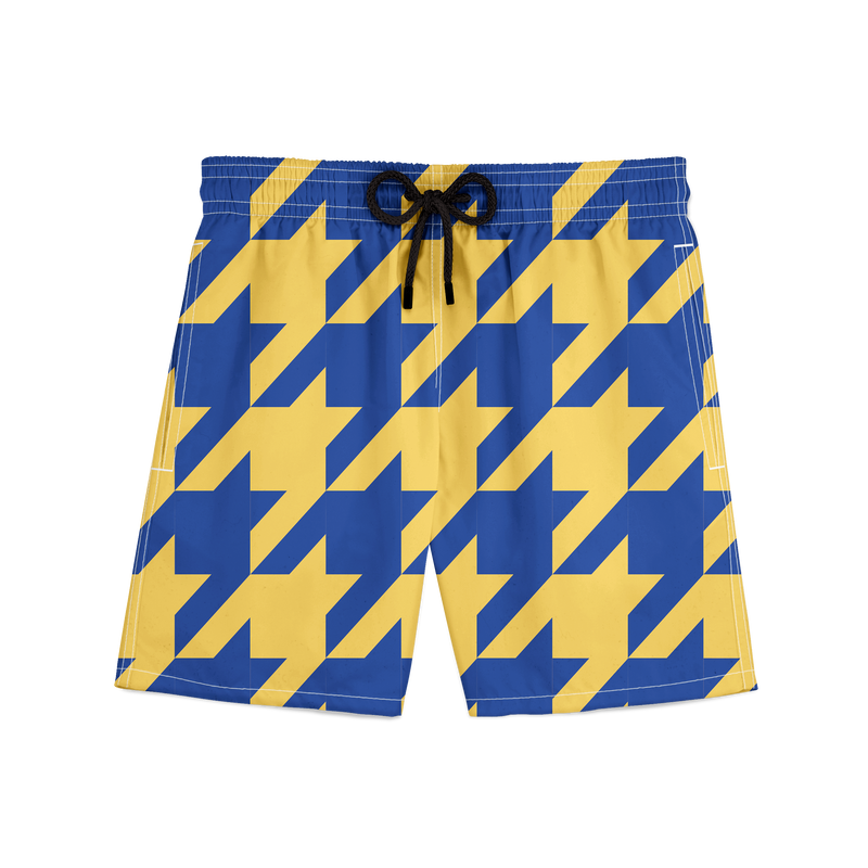 Gold and Blue Swim Trunk x Loaded Dock